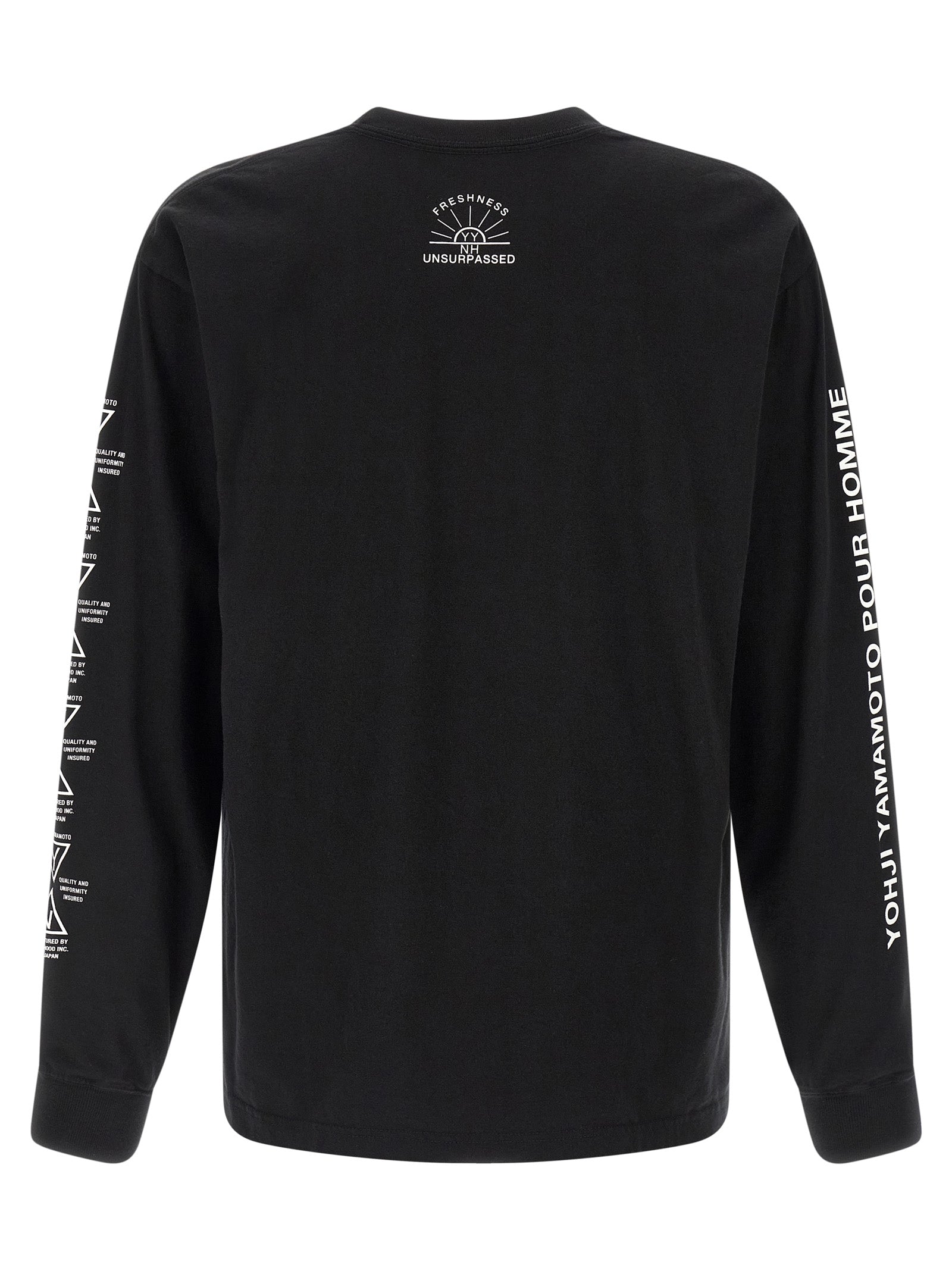 Yohji Yamamoto Men Yohji Yamamoto × Nh 'Ls Tee' T-Shirt YOHJI YAMAMOTO