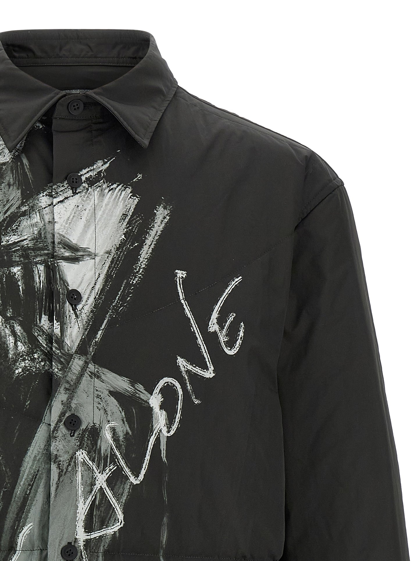 Yohji Yamamoto Men Padded Overshirt YOHJI YAMAMOTO