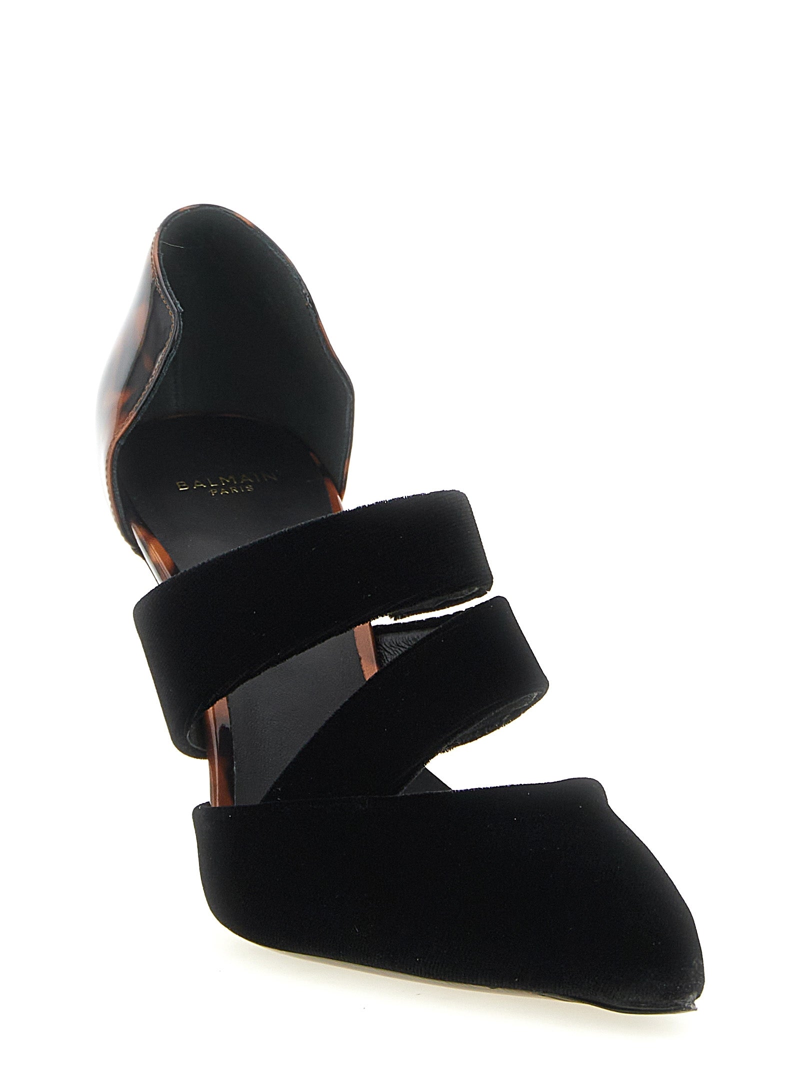 Balmain Women Pumps With Tortoiseshell Detail BALMAIN