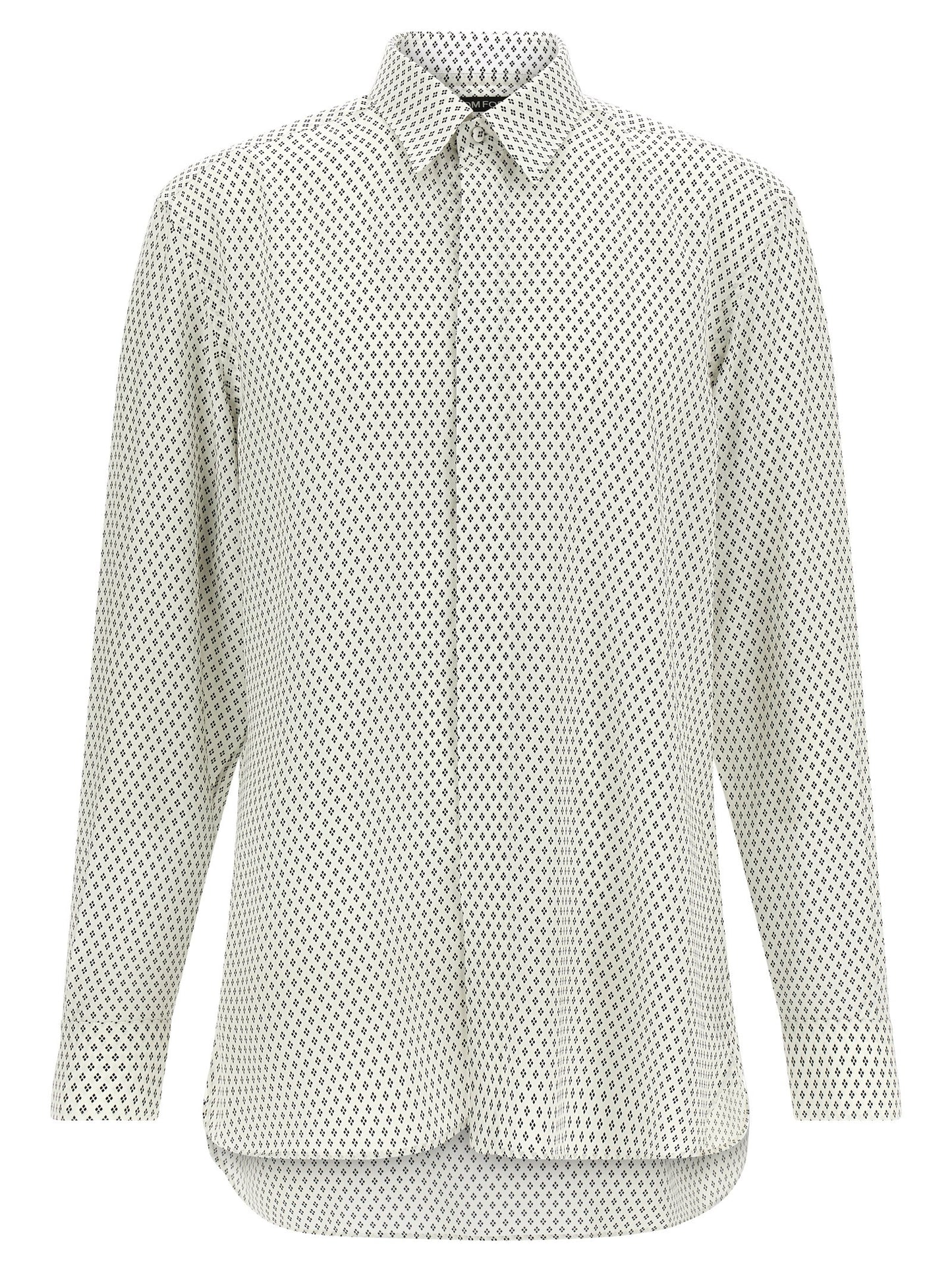 Tom Ford Men Micro-Print Shirt TOM FORD
