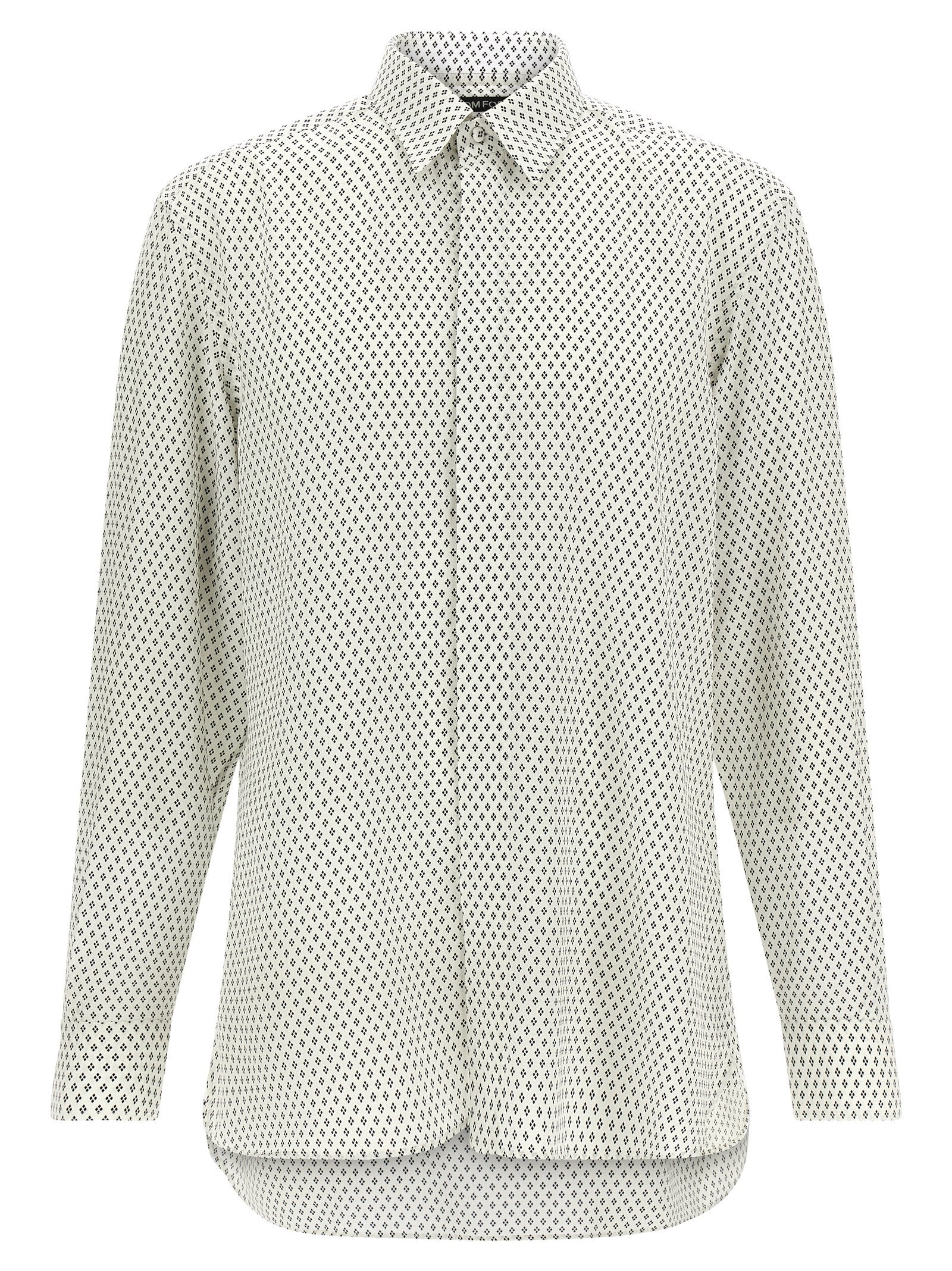 Tom Ford Men Micro-Print Shirt TOM FORD