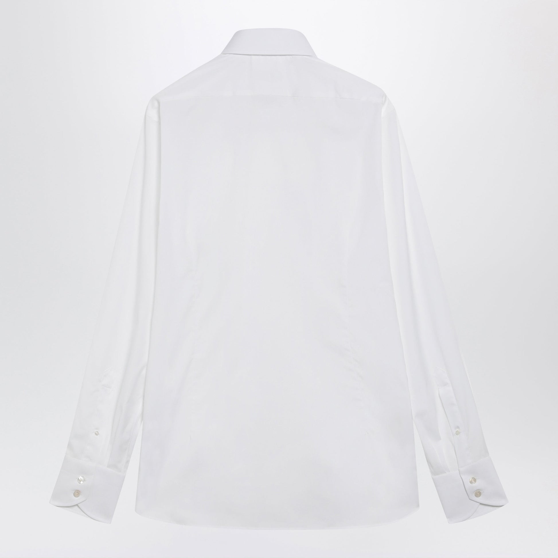 Tom Ford Slim-Fit Cotton Shirt In Optical White Men TOM FORD