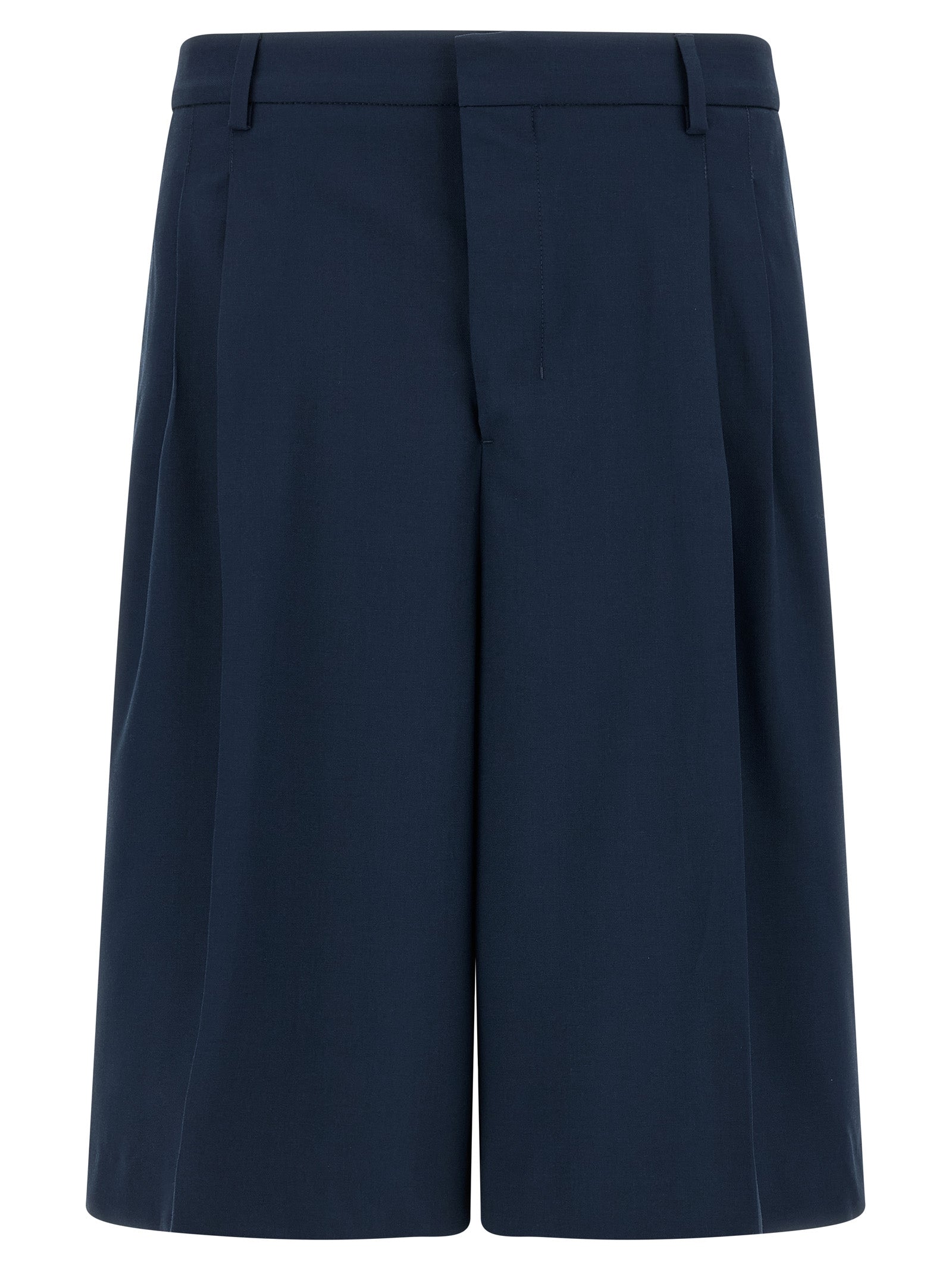 Ami Paris Men Fresh Wool Bermuda Shorts AMI PARIS