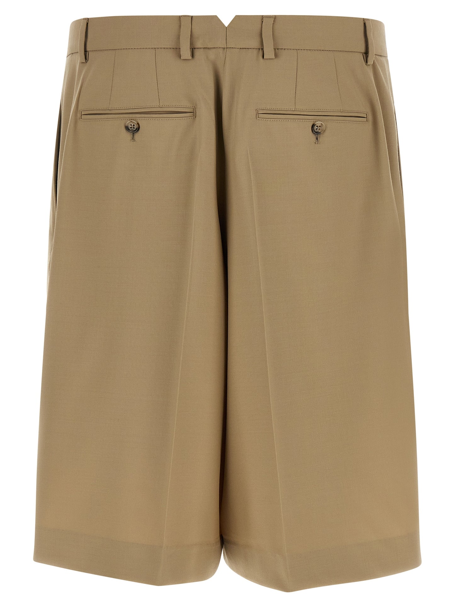 Ami Paris Men Fresh Wool Bermuda Shorts AMI PARIS