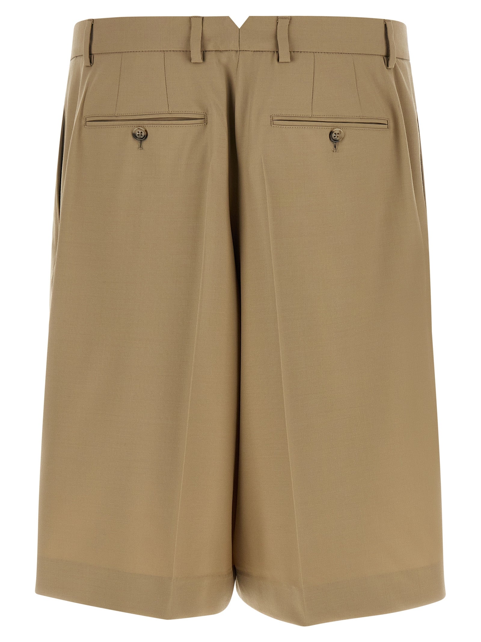 Ami Paris Men Fresh Wool Bermuda Shorts AMI PARIS
