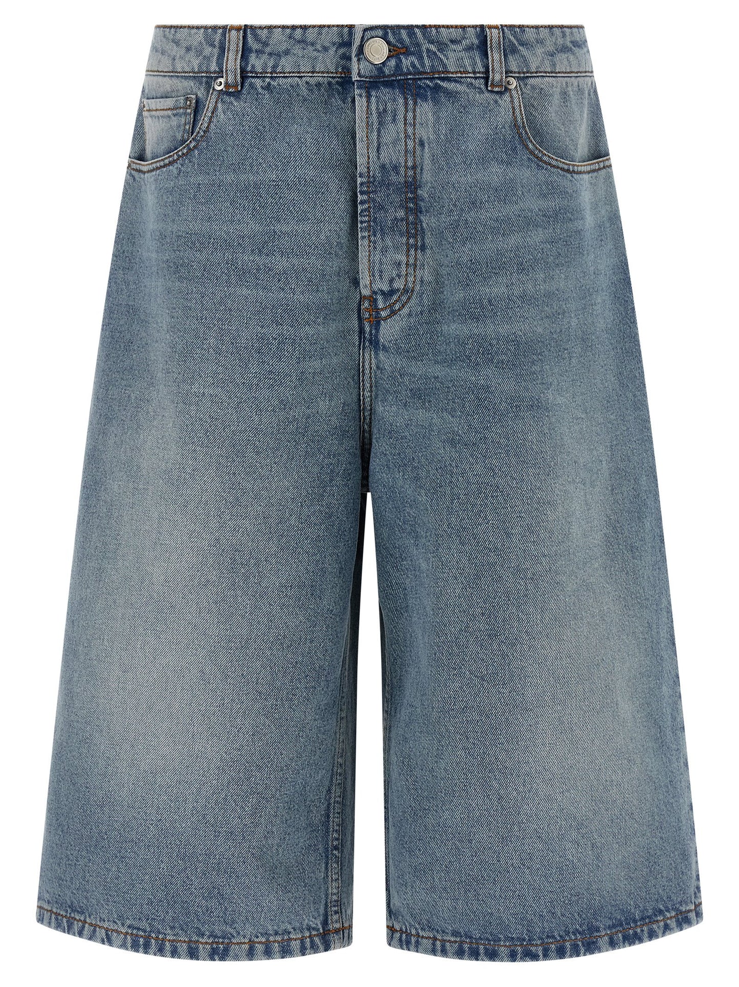 Ami Paris Men Denim Bermuda Shorts AMI PARIS