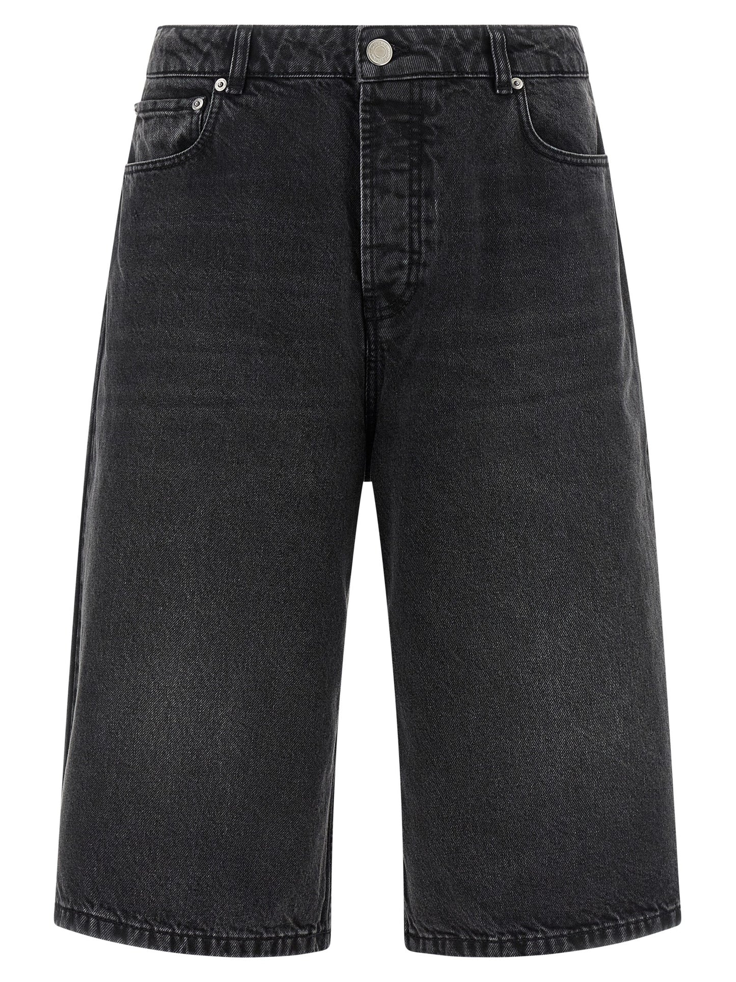Ami Paris Men Denim Bermuda Shorts AMI PARIS