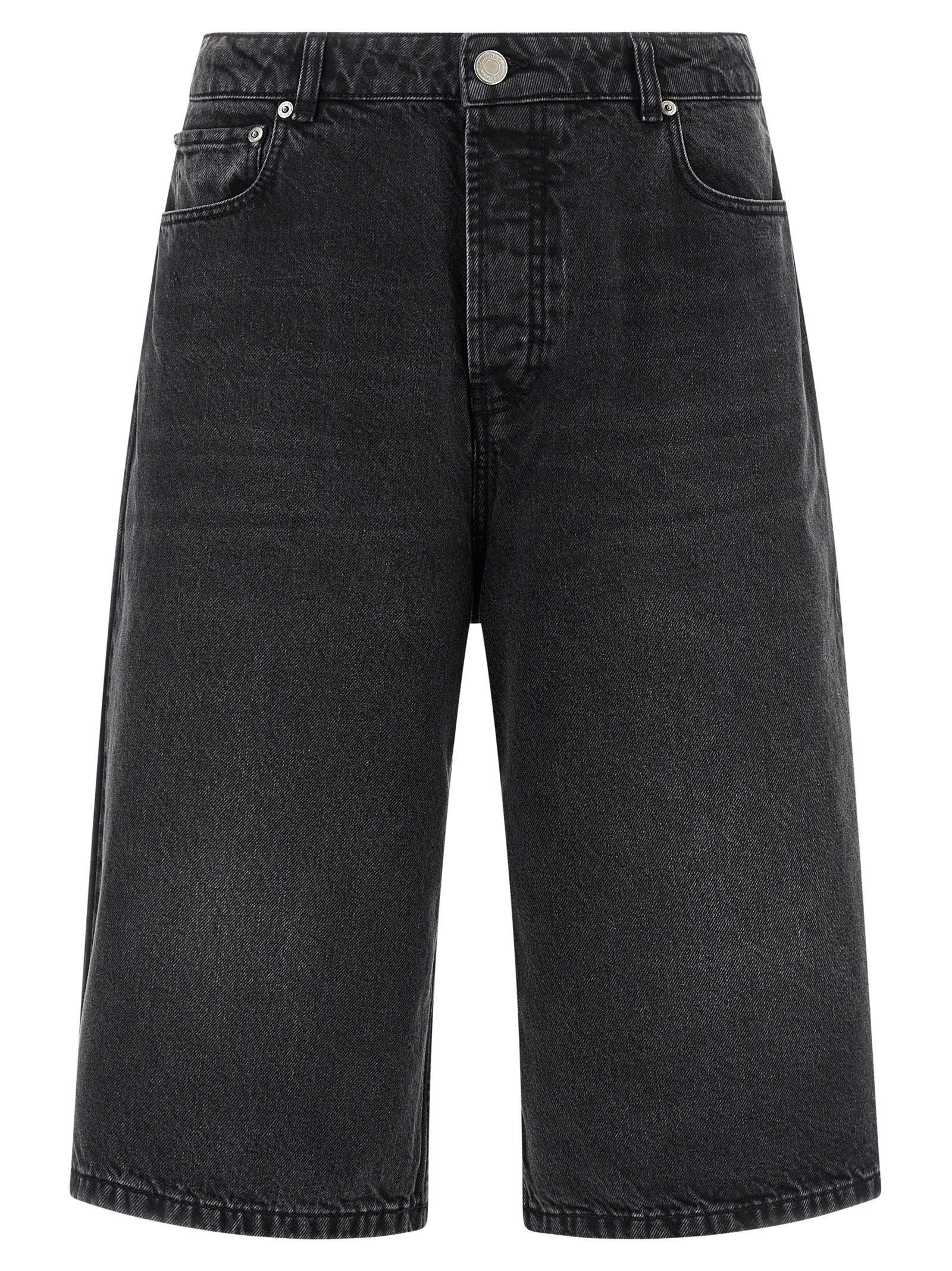Ami Paris Men Denim Bermuda Shorts AMI PARIS