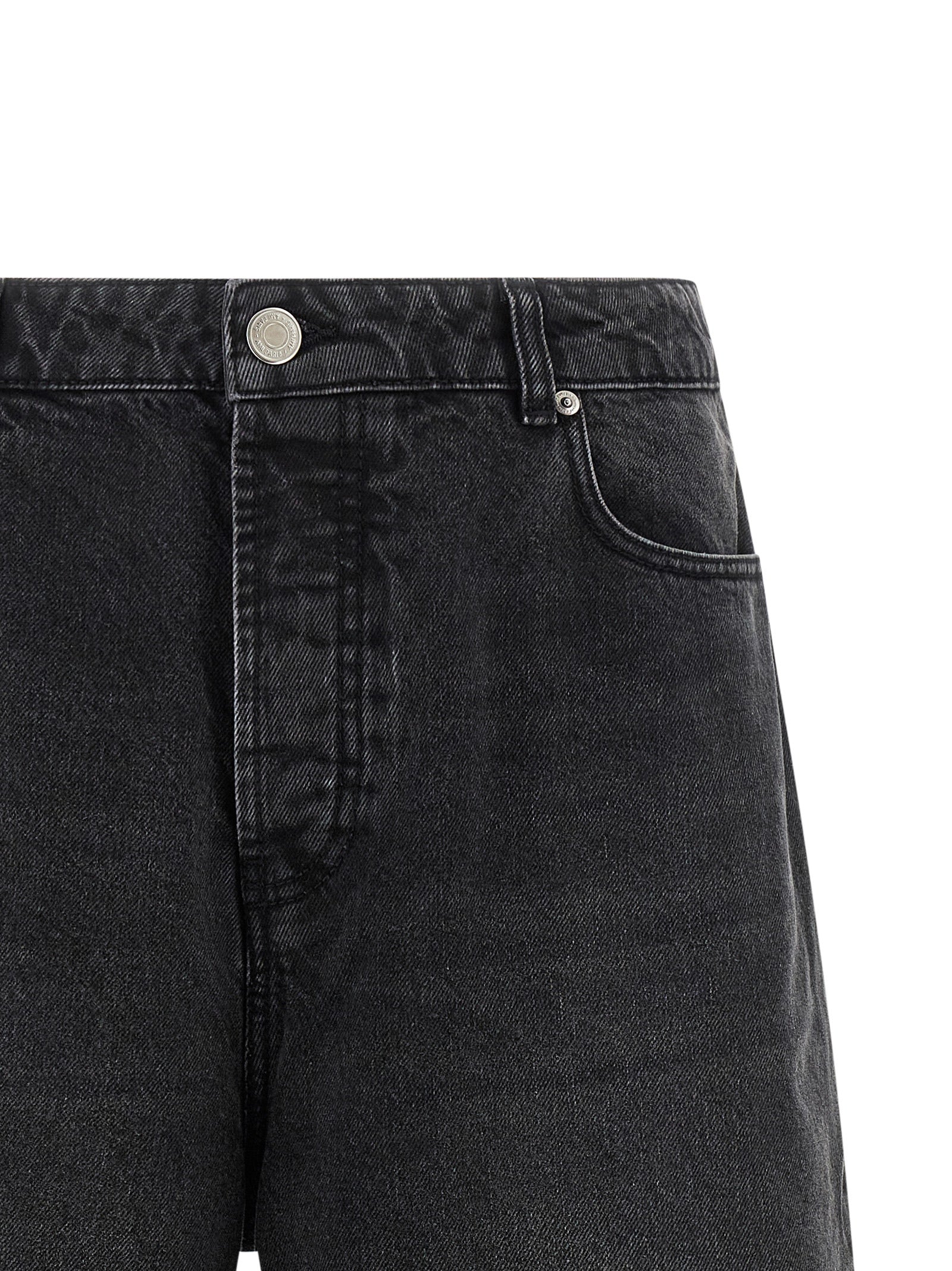 Ami Paris Men Denim Bermuda Shorts AMI PARIS