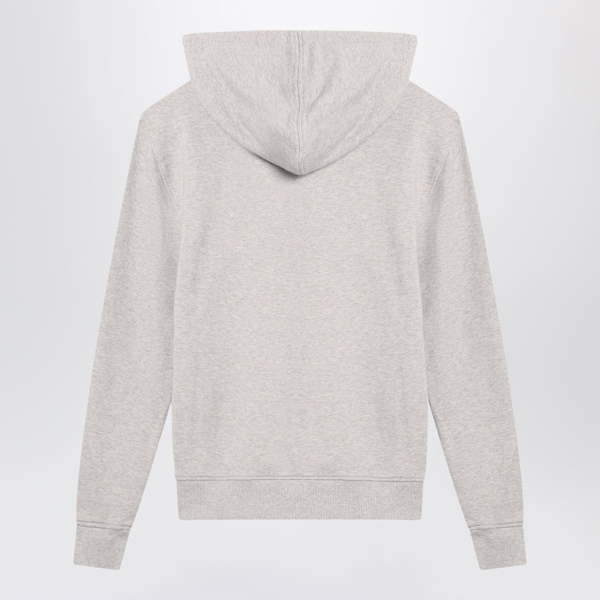 Ami Paris Grey Ami De Coeur Hooded Top Men AMI PARIS