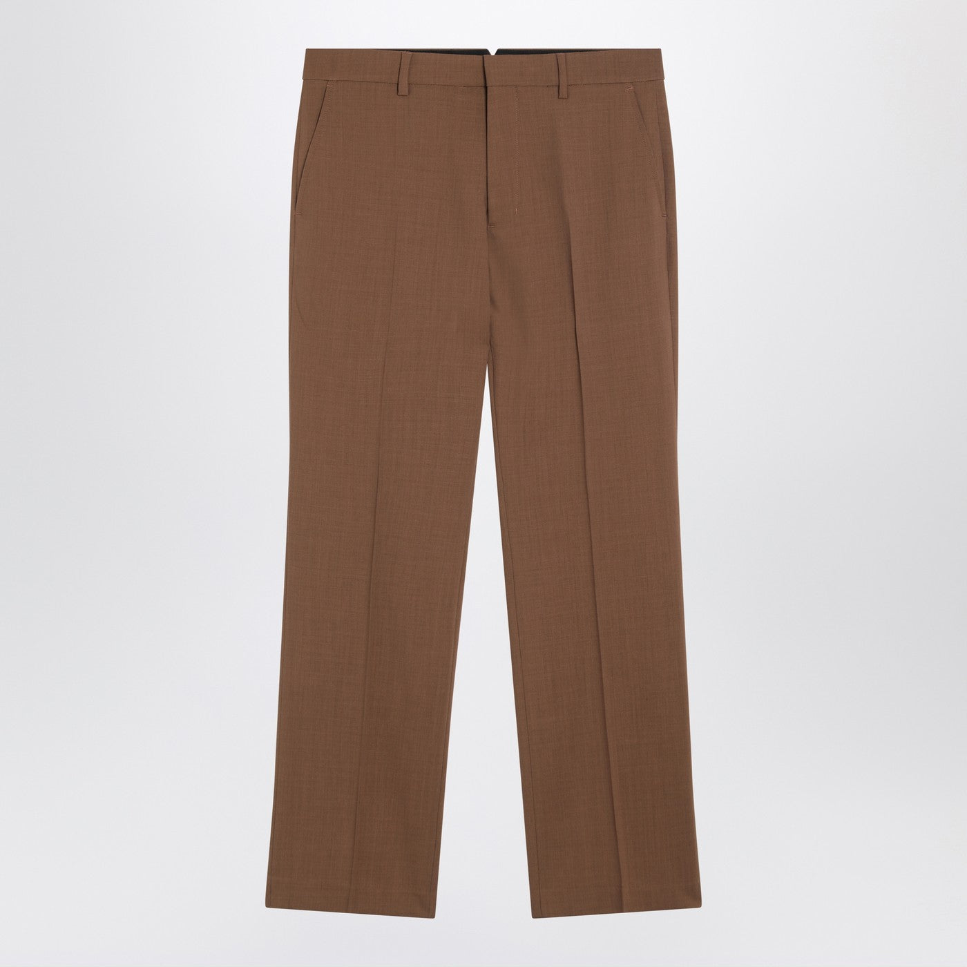 Ami Paris Hazelnut Wool Trousers Men AMI PARIS