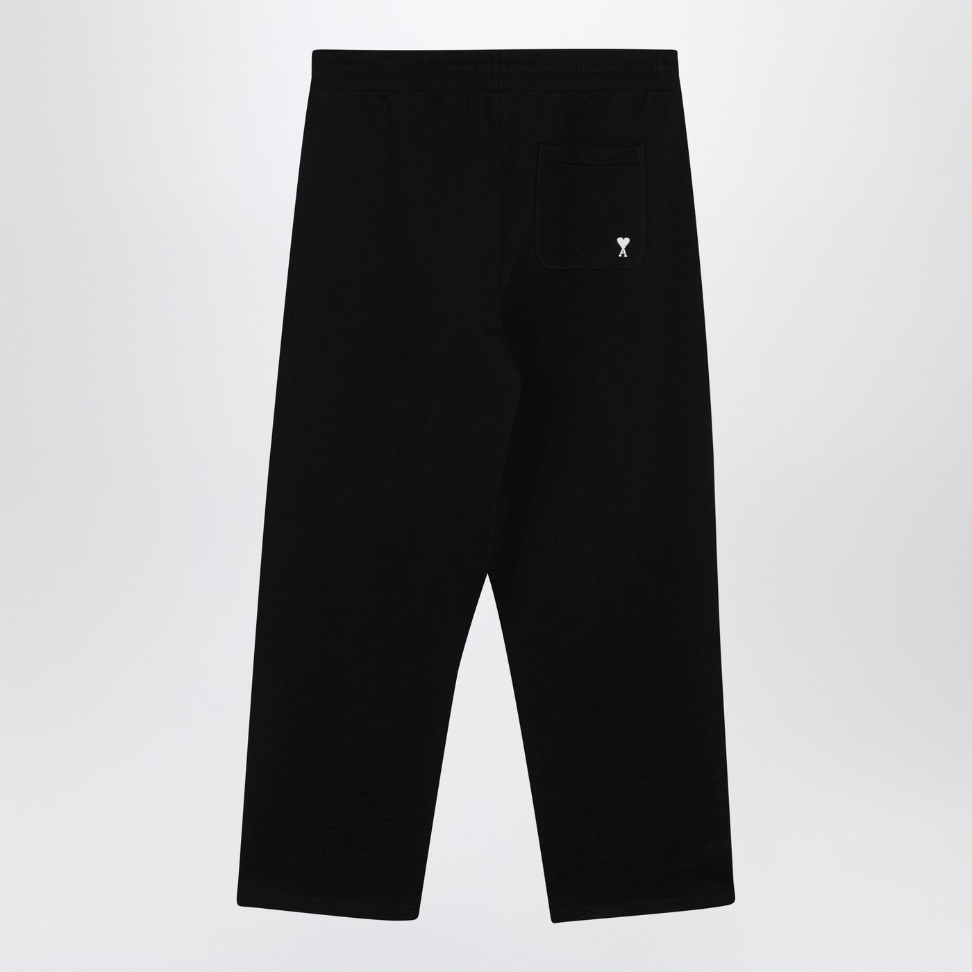 Ami Paris Black Ami De Coeur Jogging Trousers Men AMI PARIS
