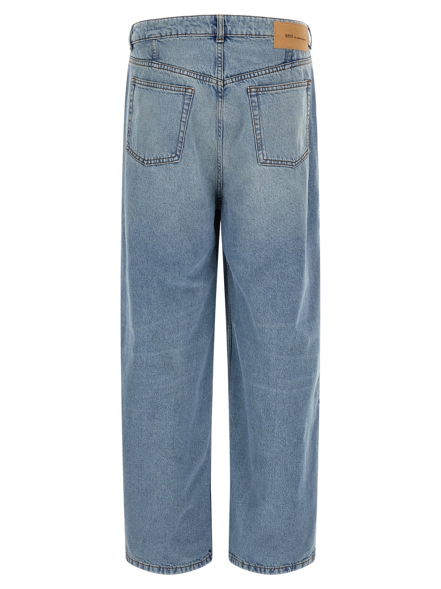 Ami Paris Men Wide Leg Jeans AMI PARIS