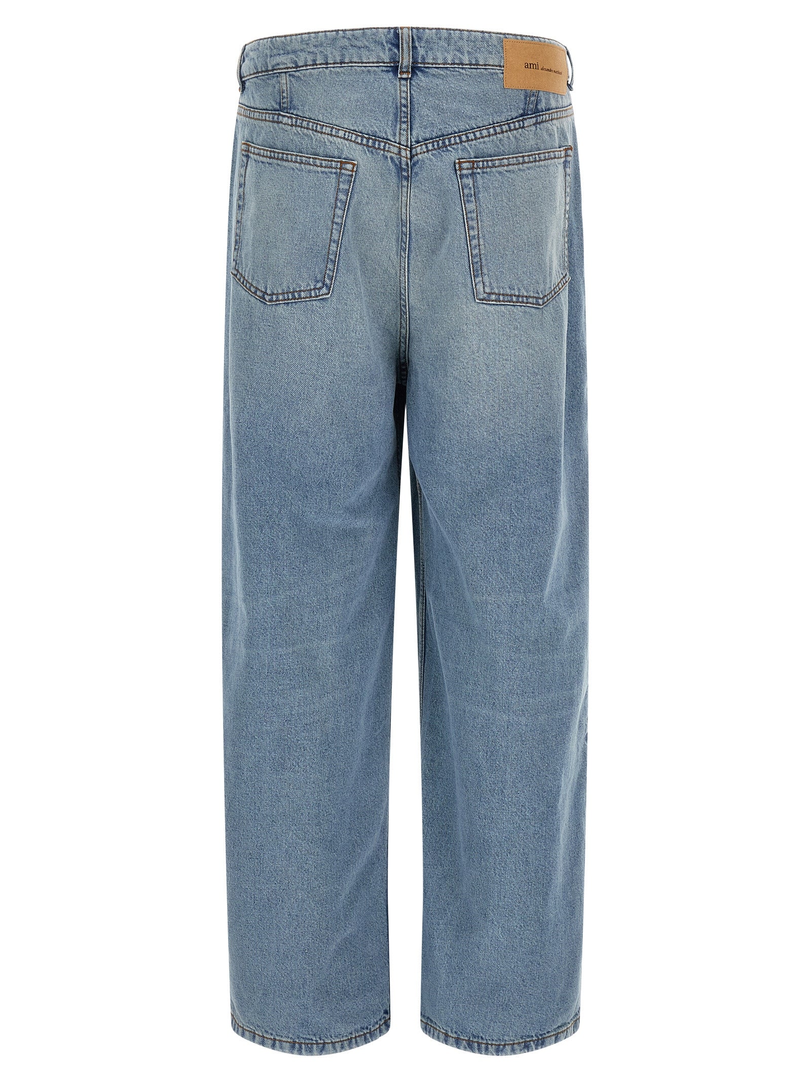 Ami Paris Men Wide Leg Jeans AMI PARIS