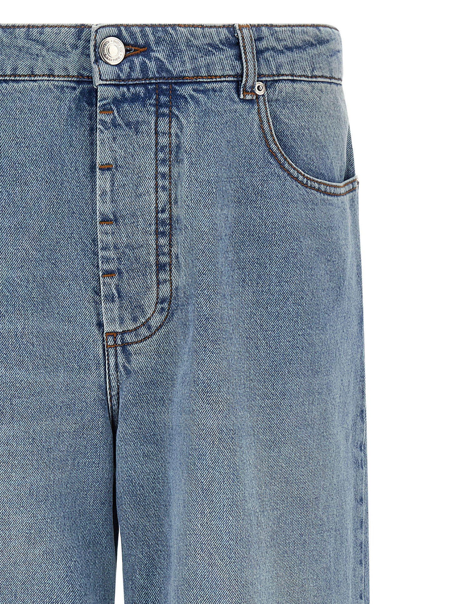 Ami Paris Men Wide Leg Jeans AMI PARIS