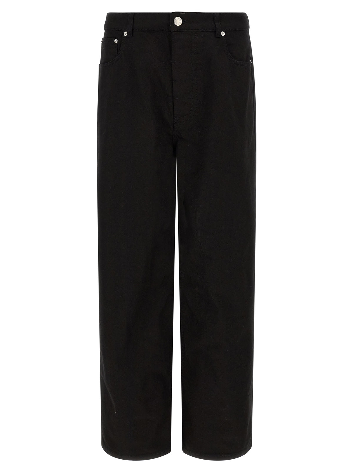 Ami Paris Men Black Denim Jeans AMI PARIS