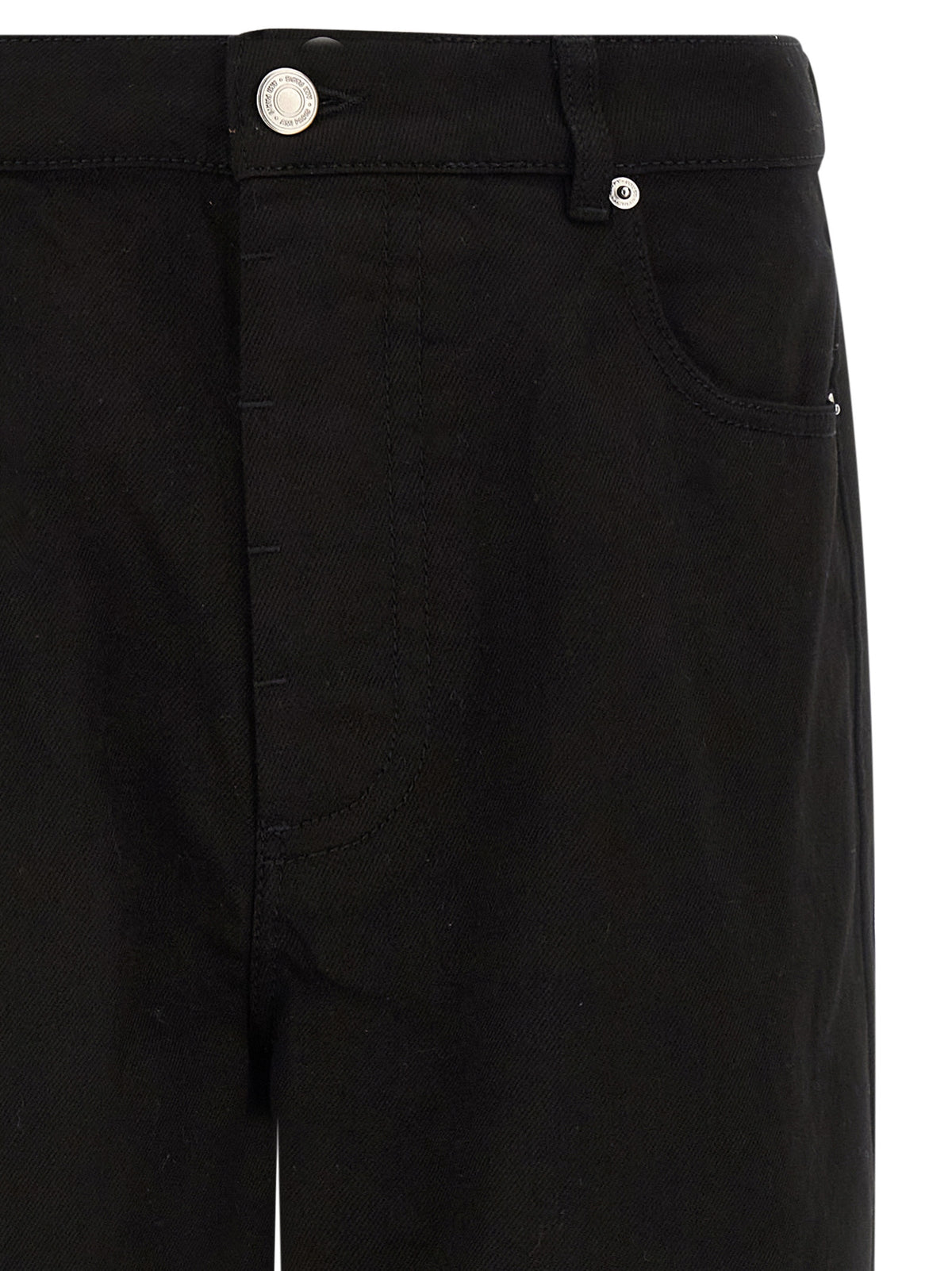 Ami Paris Men Black Denim Jeans AMI PARIS