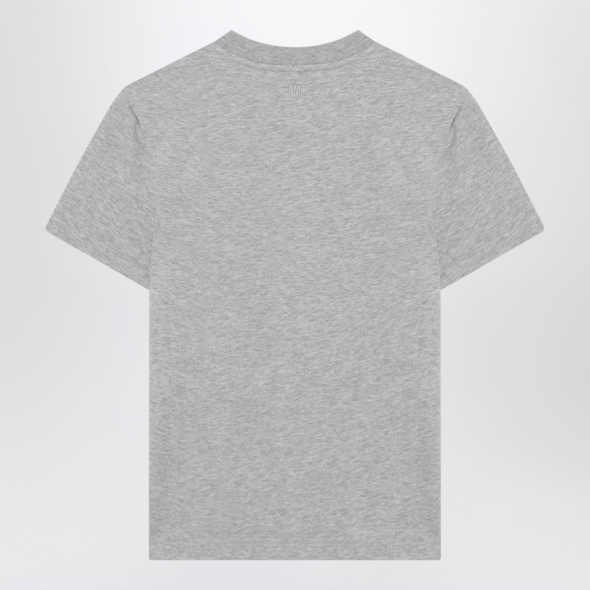 Ami Paris T-Shirt Ami De Coeur Grey In Cotton Men AMI PARIS