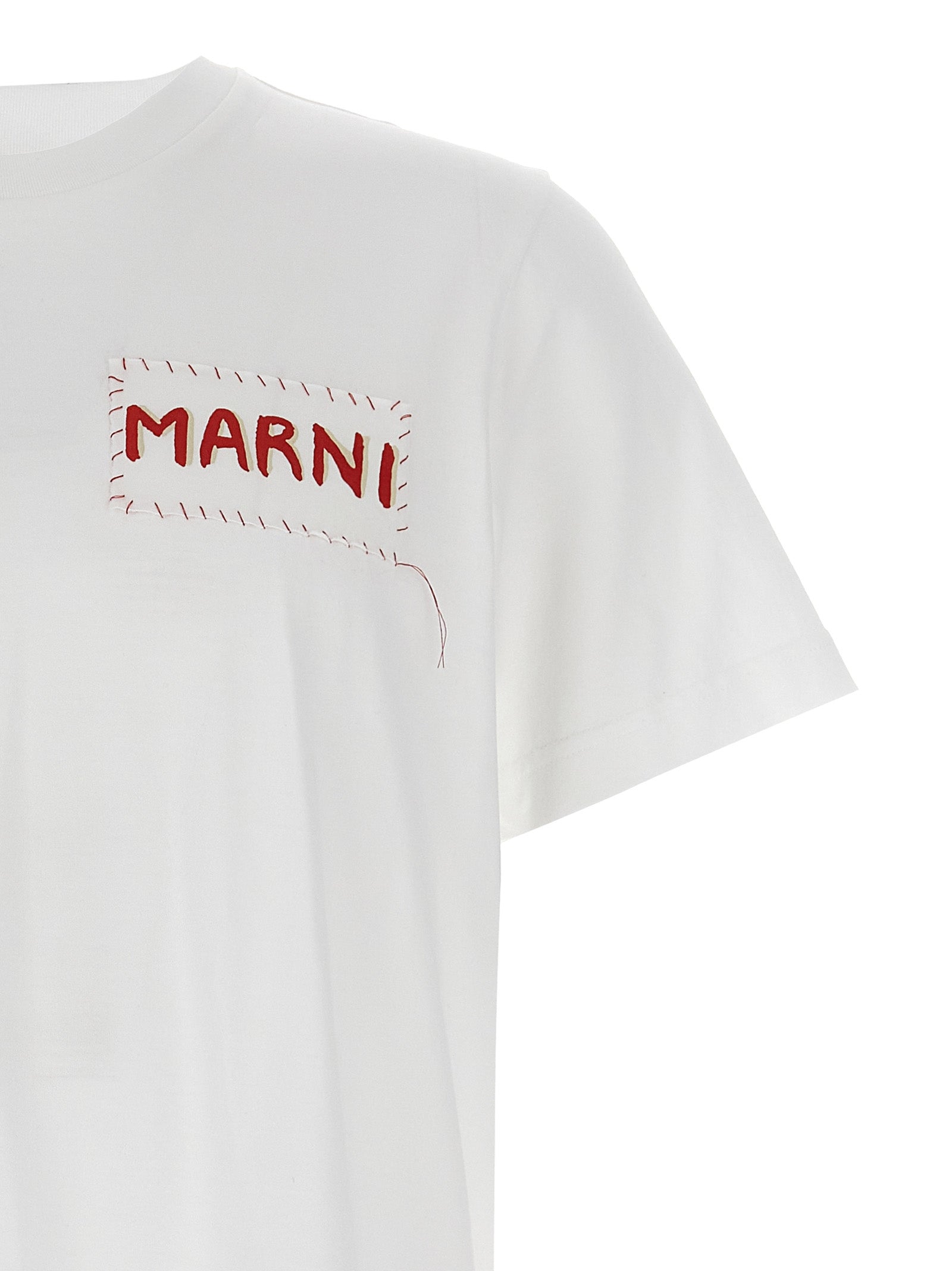 Marni Men Logo Patch T-Shirt MARNI