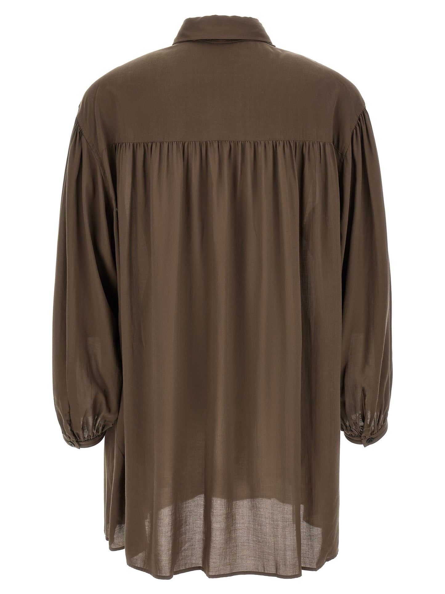 Yohji Yamamoto Men Shirt With Scarf YOHJI YAMAMOTO