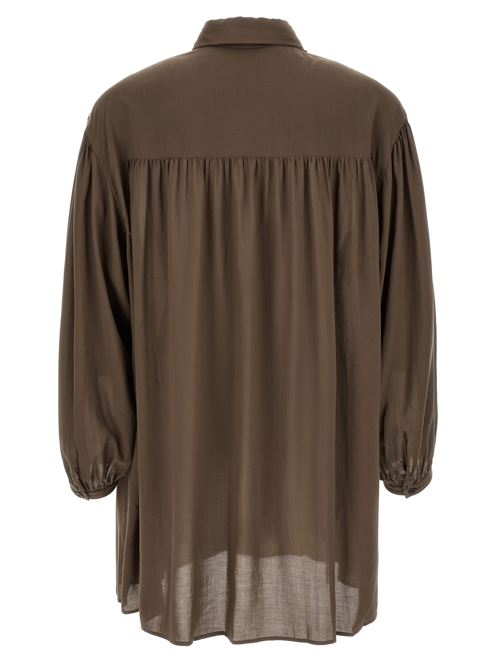 Yohji Yamamoto Men Shirt With Scarf YOHJI YAMAMOTO