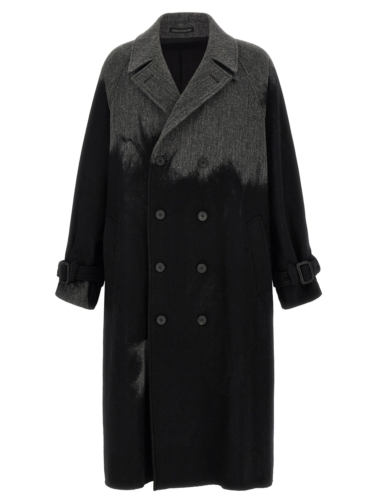 Yohji Yamamoto Men Shaded Coat YOHJI YAMAMOTO