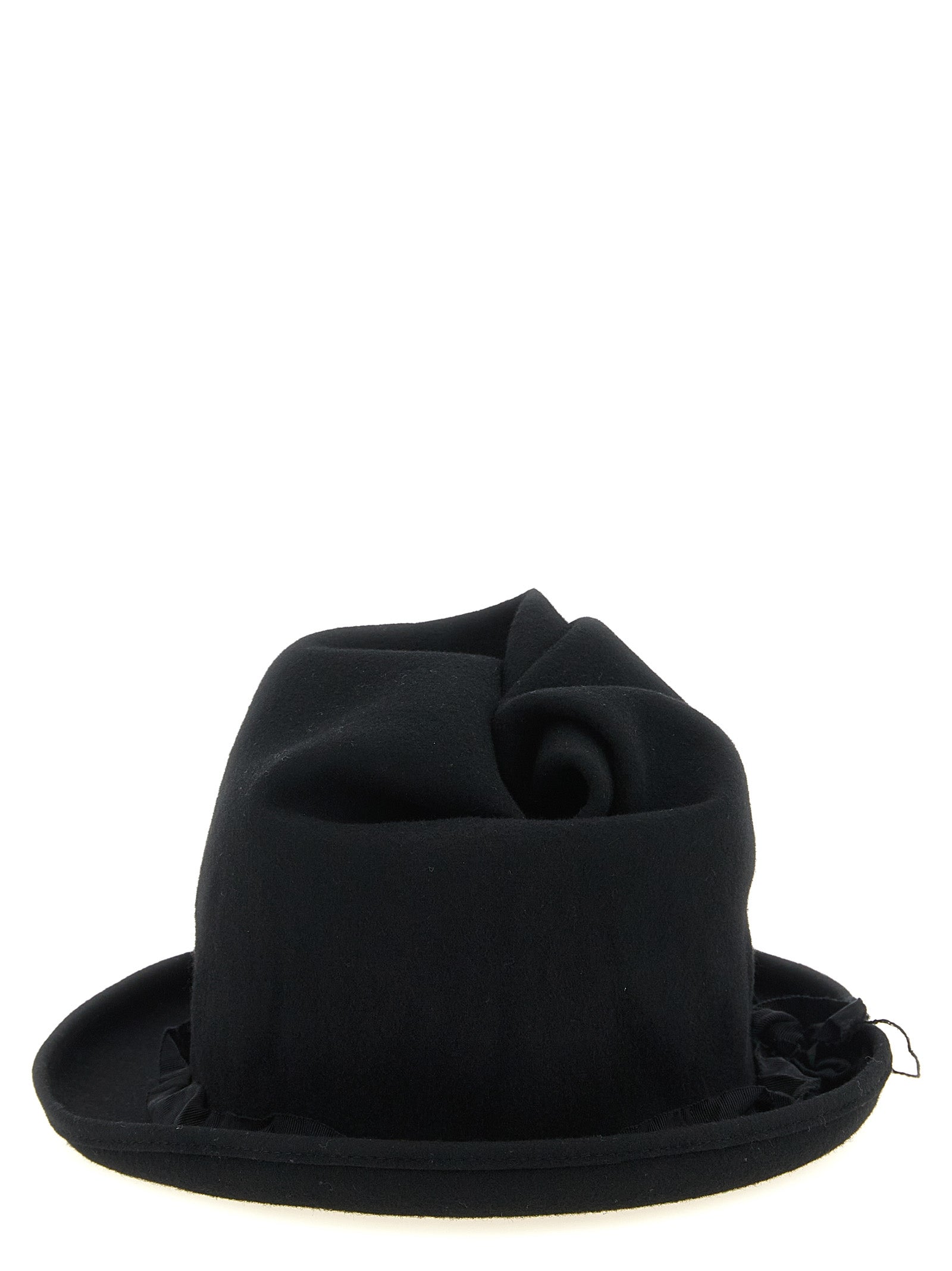 Yohji Yamamoto Men Sculptural Crown Hat YOHJI YAMAMOTO