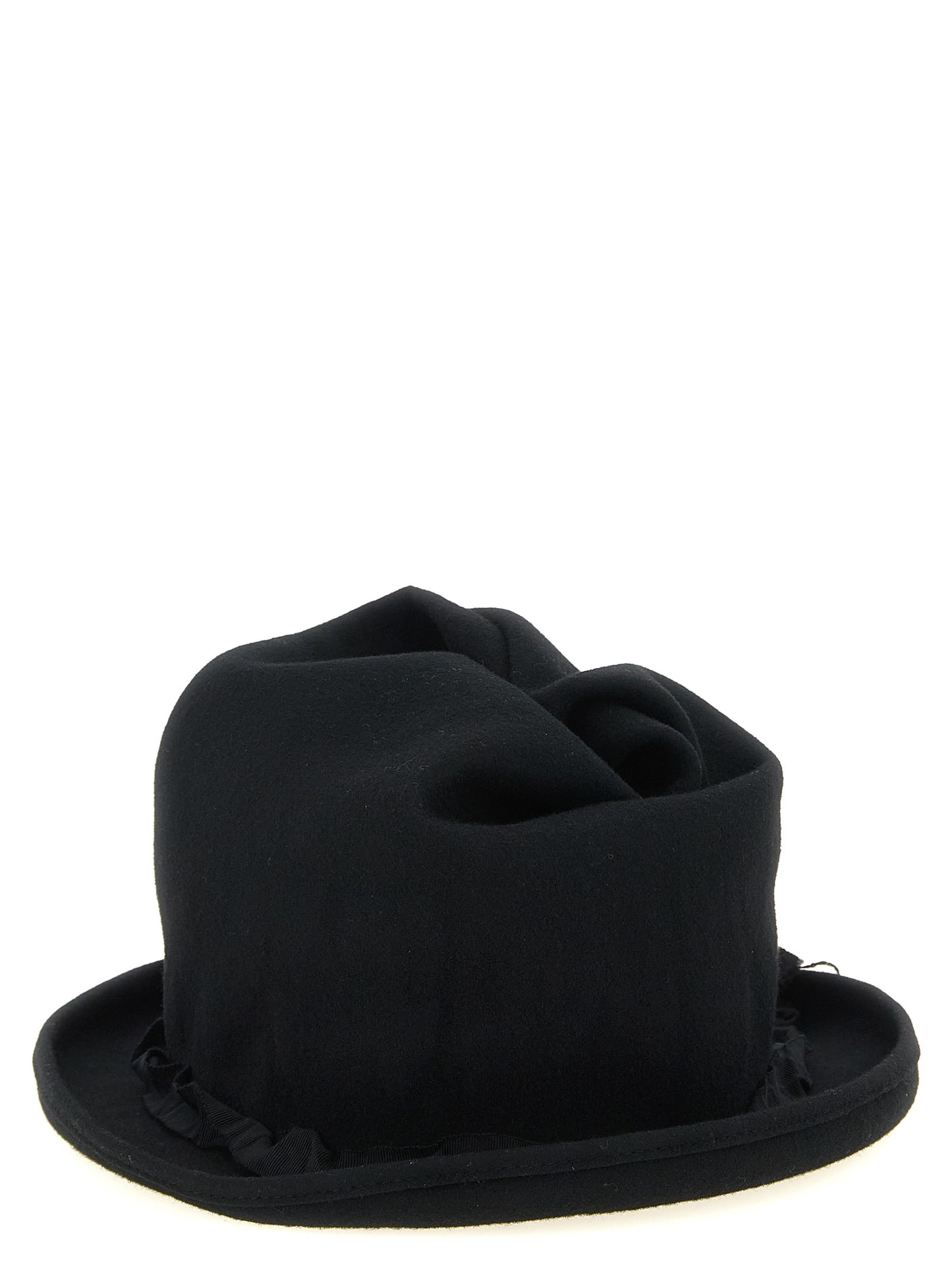 Yohji Yamamoto Men Sculptural Crown Hat YOHJI YAMAMOTO