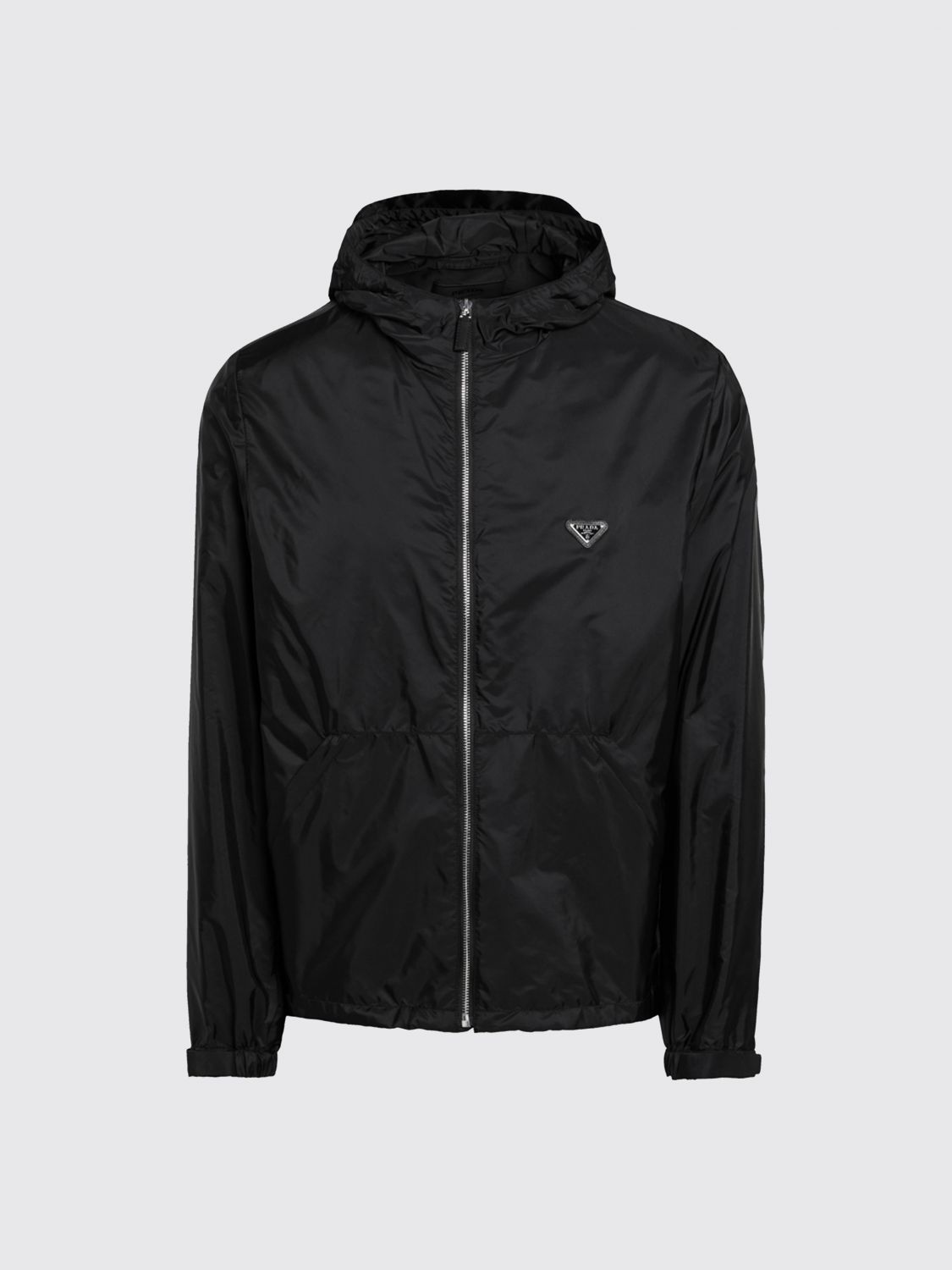 Prada Coat Men Black PRADA