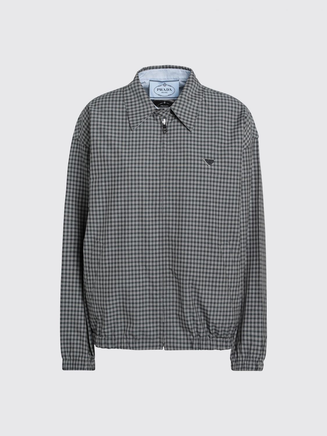 Prada Jacket Woman Grey PRADA