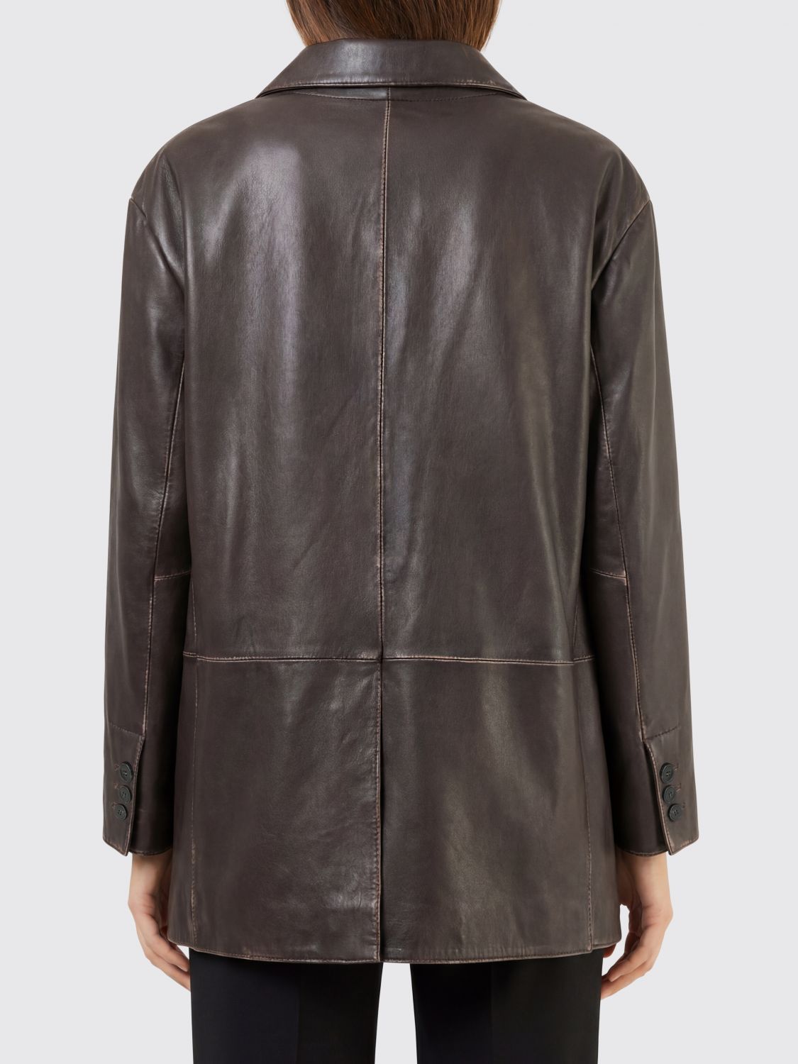 Weekend Max Mara Jacket Woman Brown WEEKEND MAX MARA