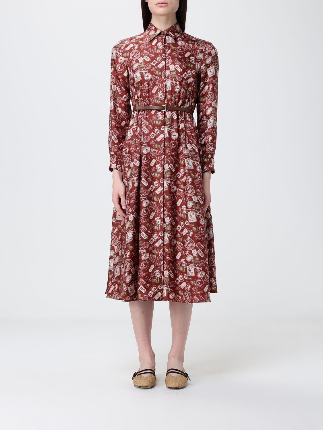 Max Mara Dress Woman Red MAX MARA
