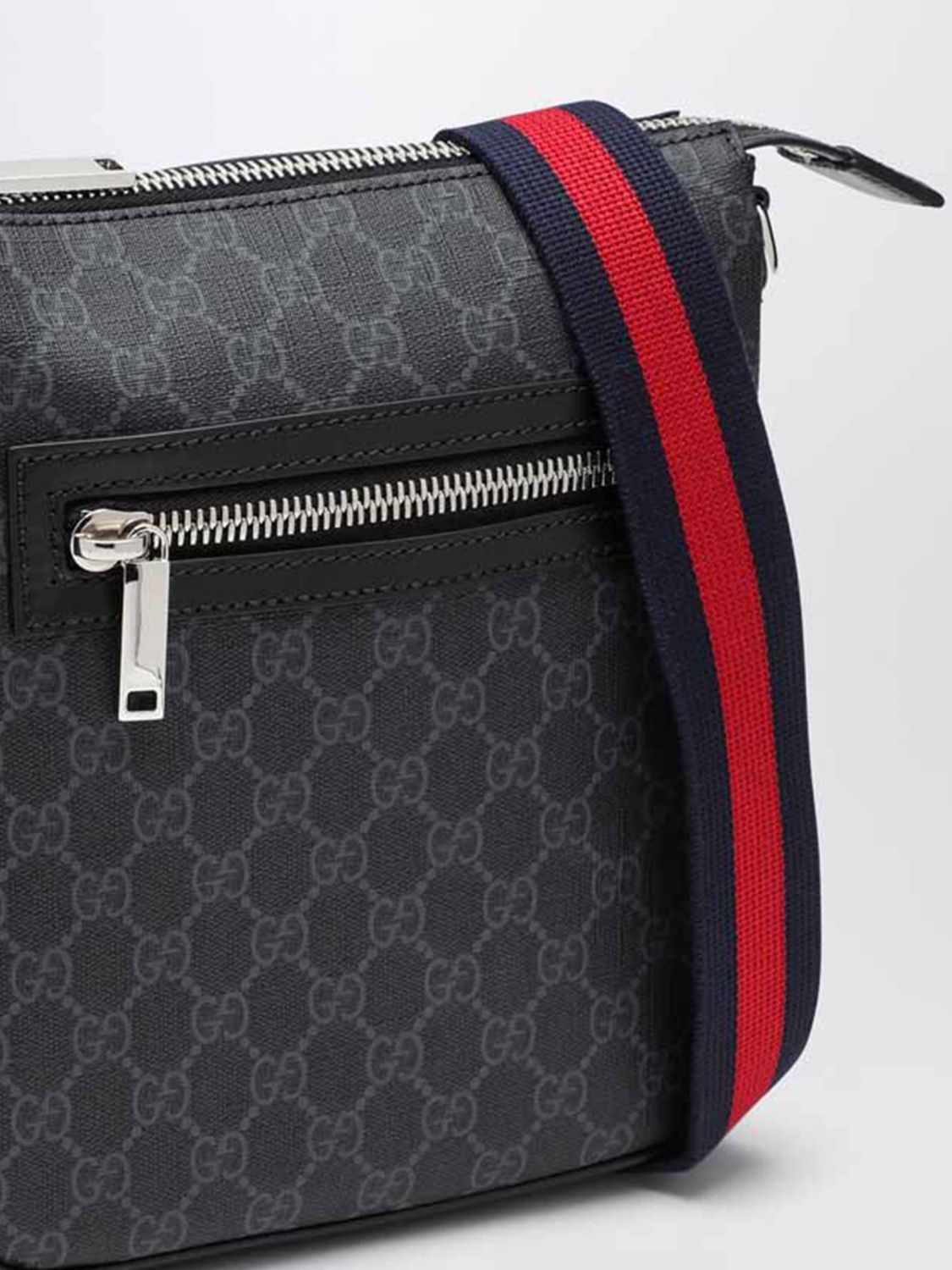 Gucci Shoulder Bag Men Black GUCCI