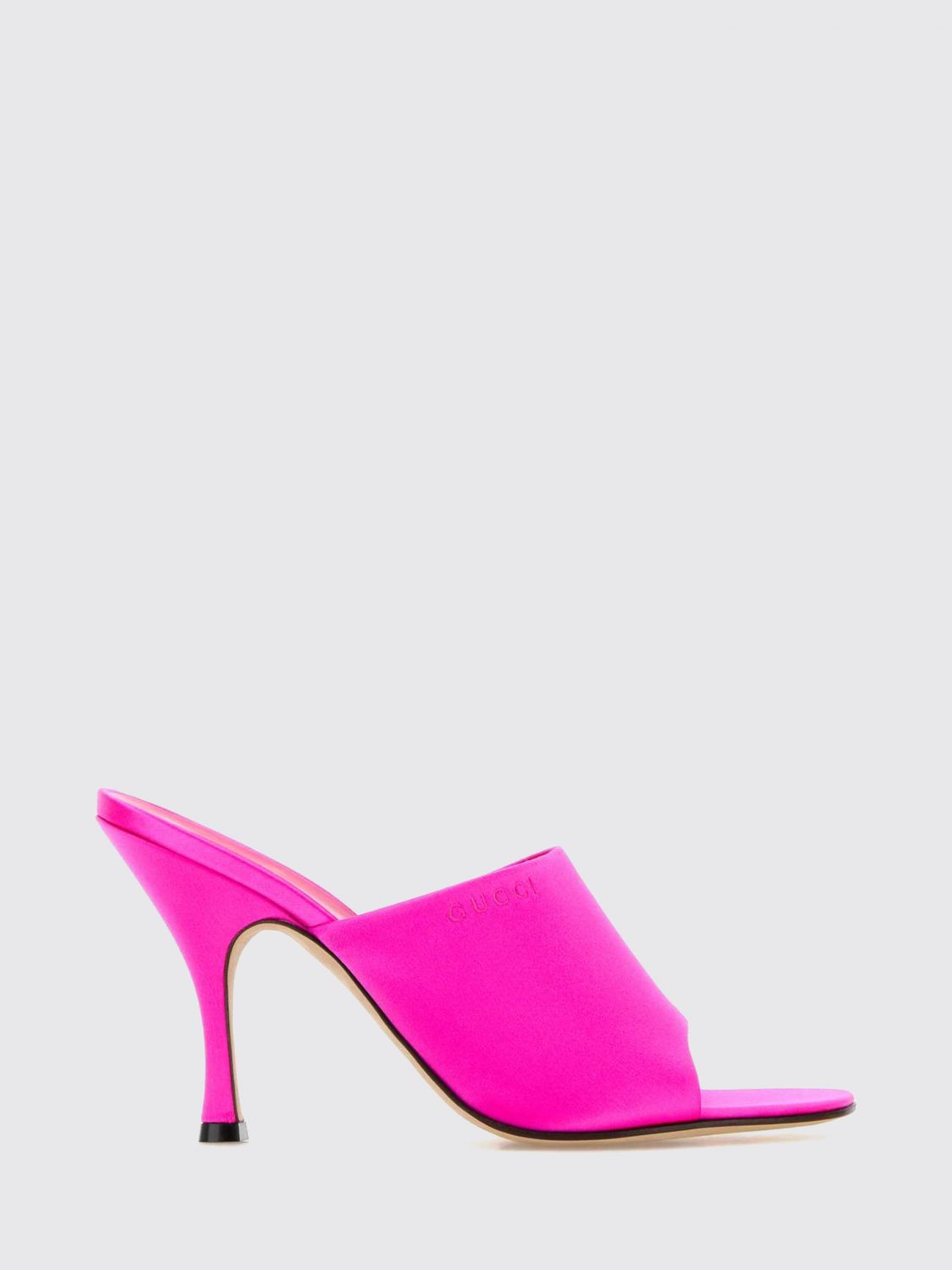 Gucci Heeled Sandal Woman Fuchsia GUCCI