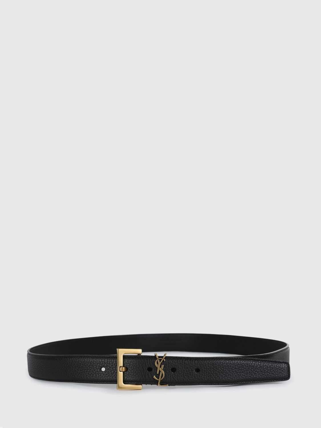 Saint Laurent Belt Men Black