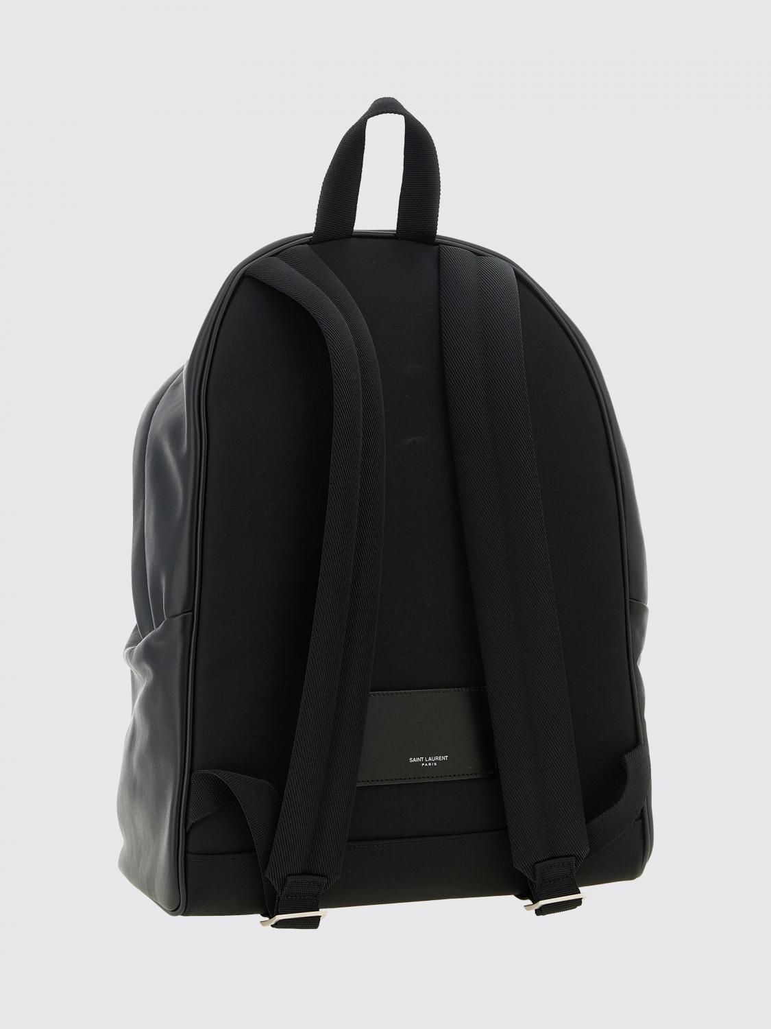 Saint Laurent Backpack Men Black SAINT LAURENT