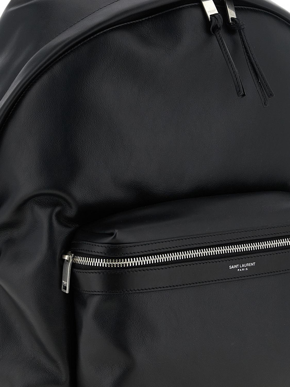 Saint Laurent Backpack Men Black SAINT LAURENT
