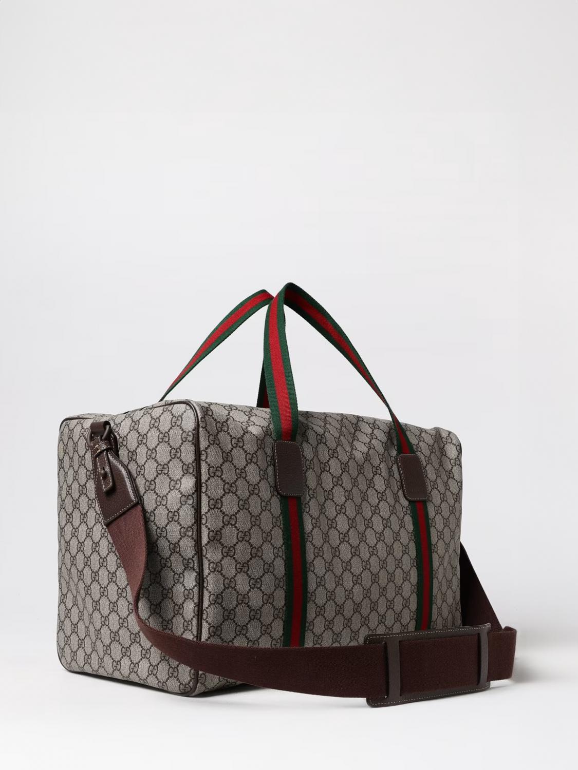 Gucci Travel Bag Men Beige GUCCI