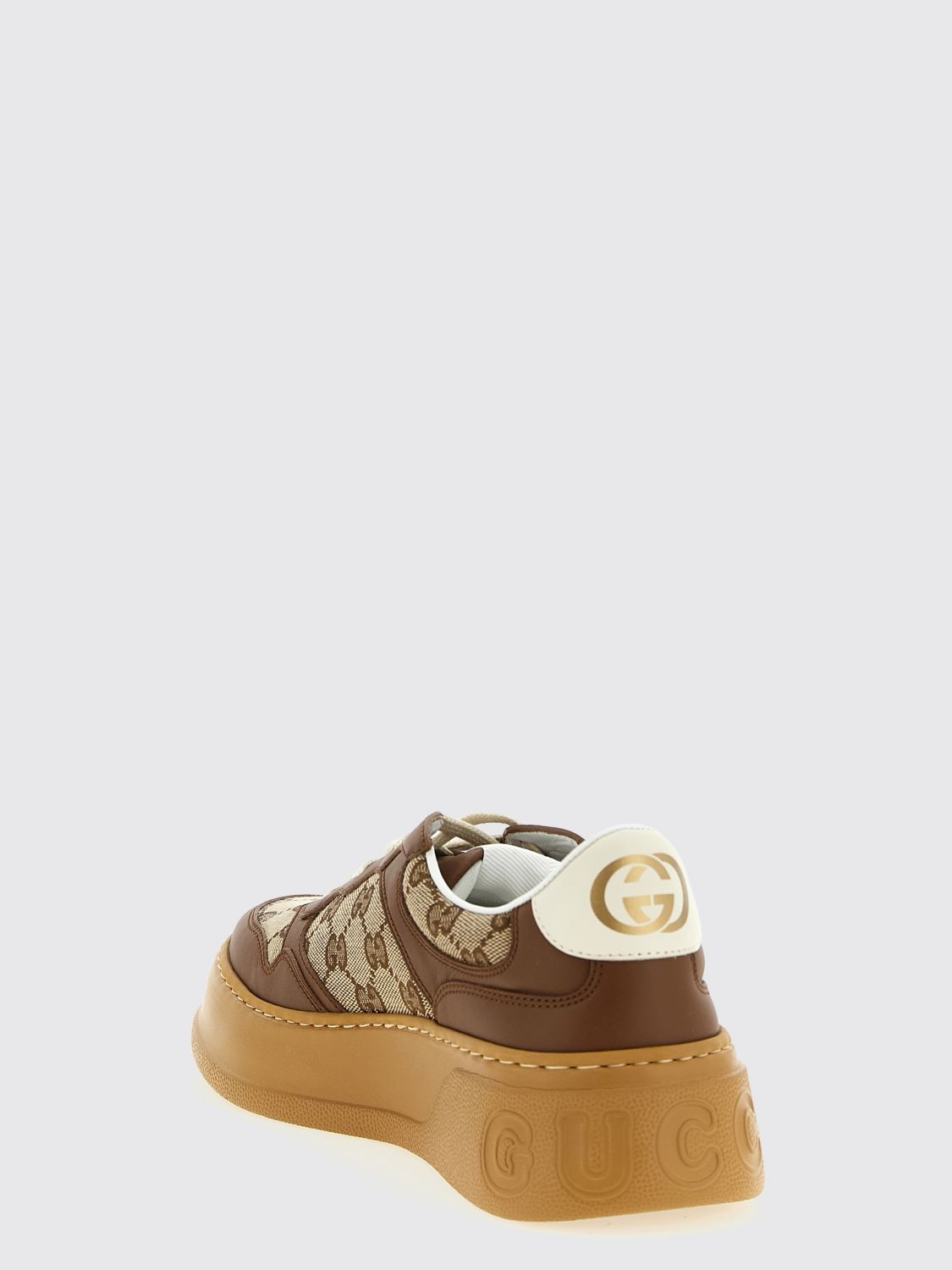 Gucci Sneakers Woman Brown GUCCI