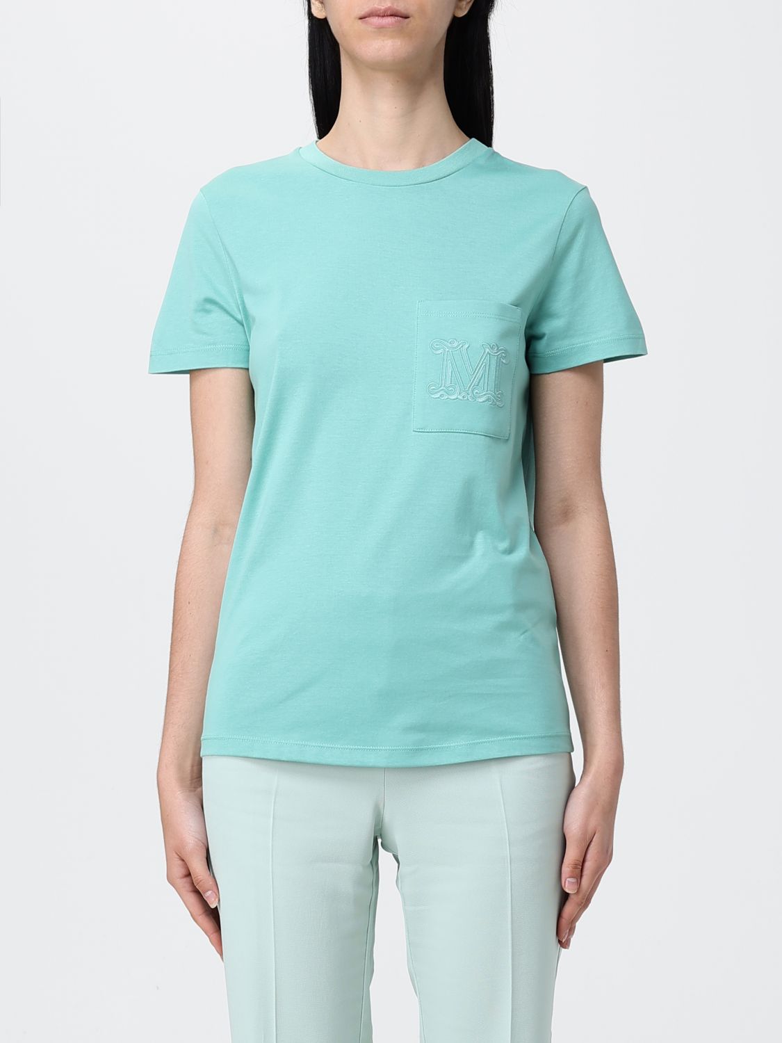 Max Mara T-Shirt Woman Green MAX MARA