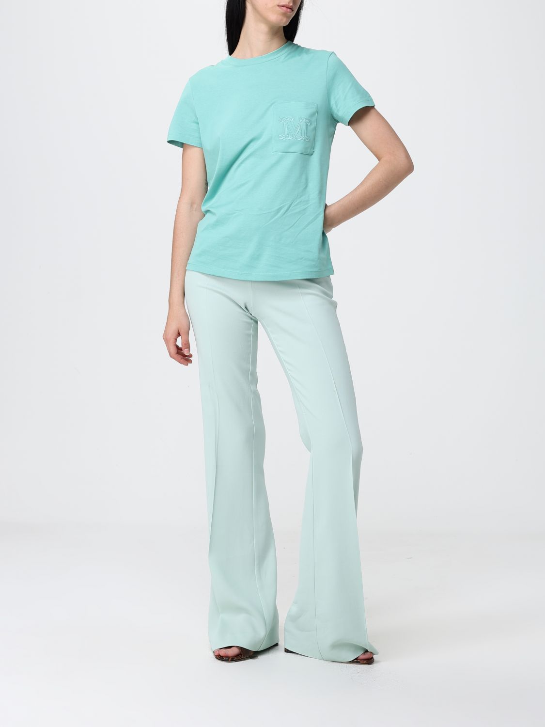 Max Mara T-Shirt Woman Green MAX MARA