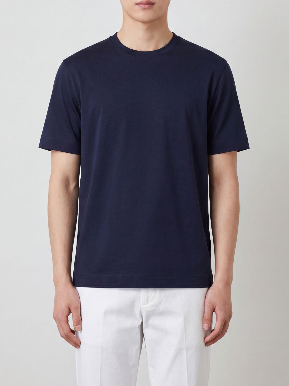 Zegna T-Shirt Men Navy ZEGNA