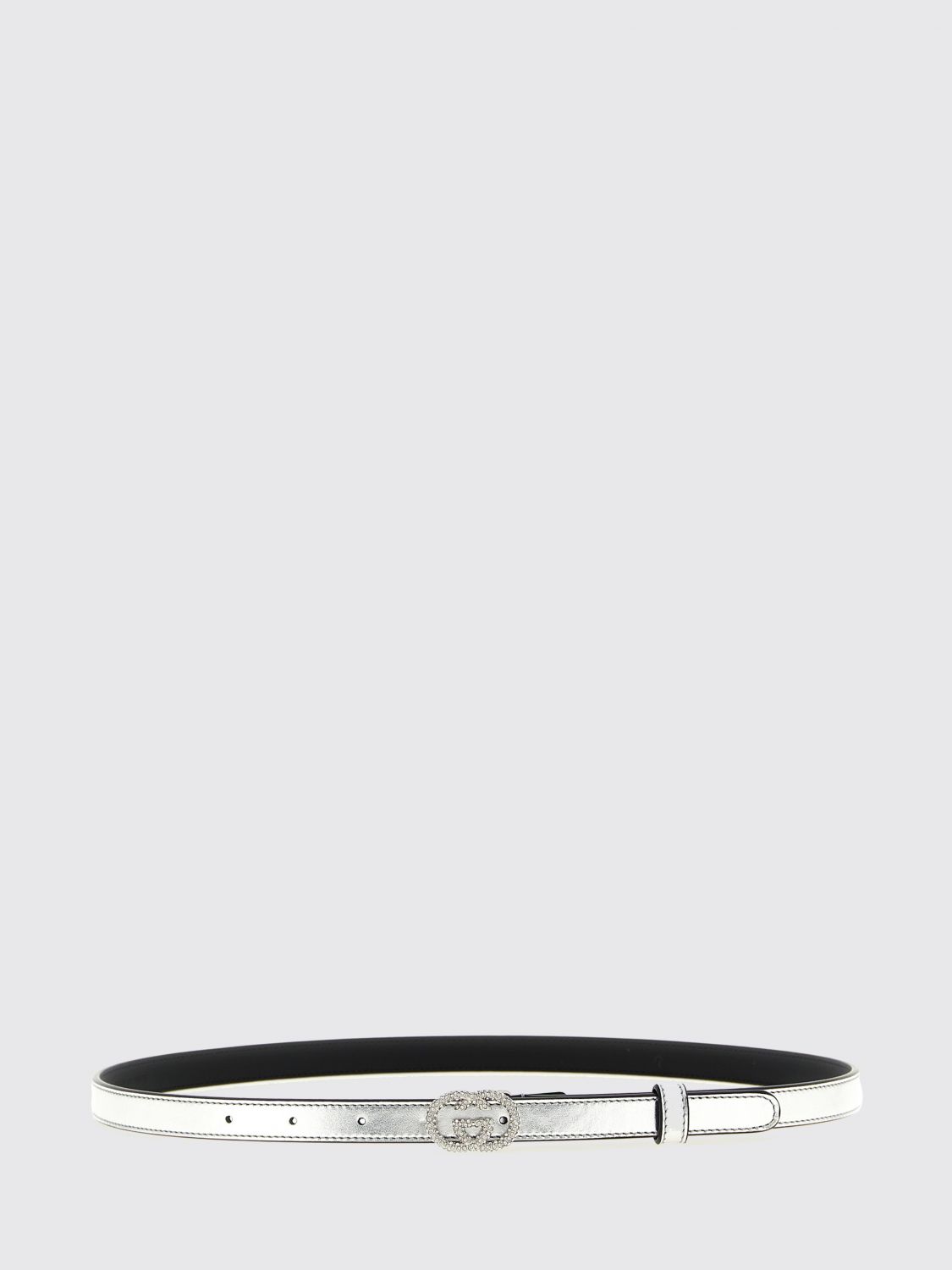 Gucci Belt Woman Silver GUCCI