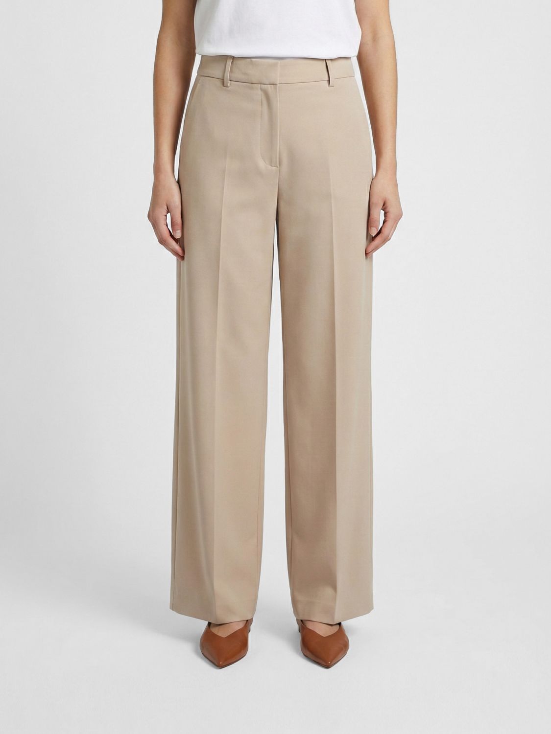 Weekend Max Mara Pants Woman Sand WEEKEND MAX MARA