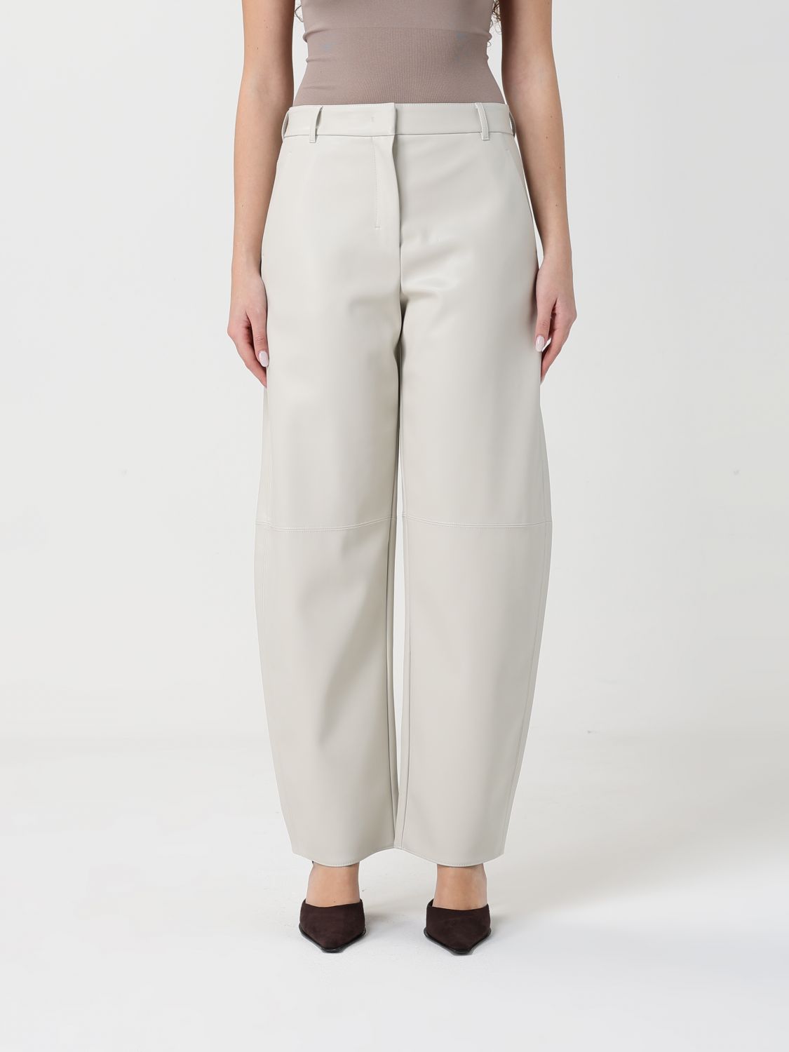 Max Mara Pants Woman White MAX MARA