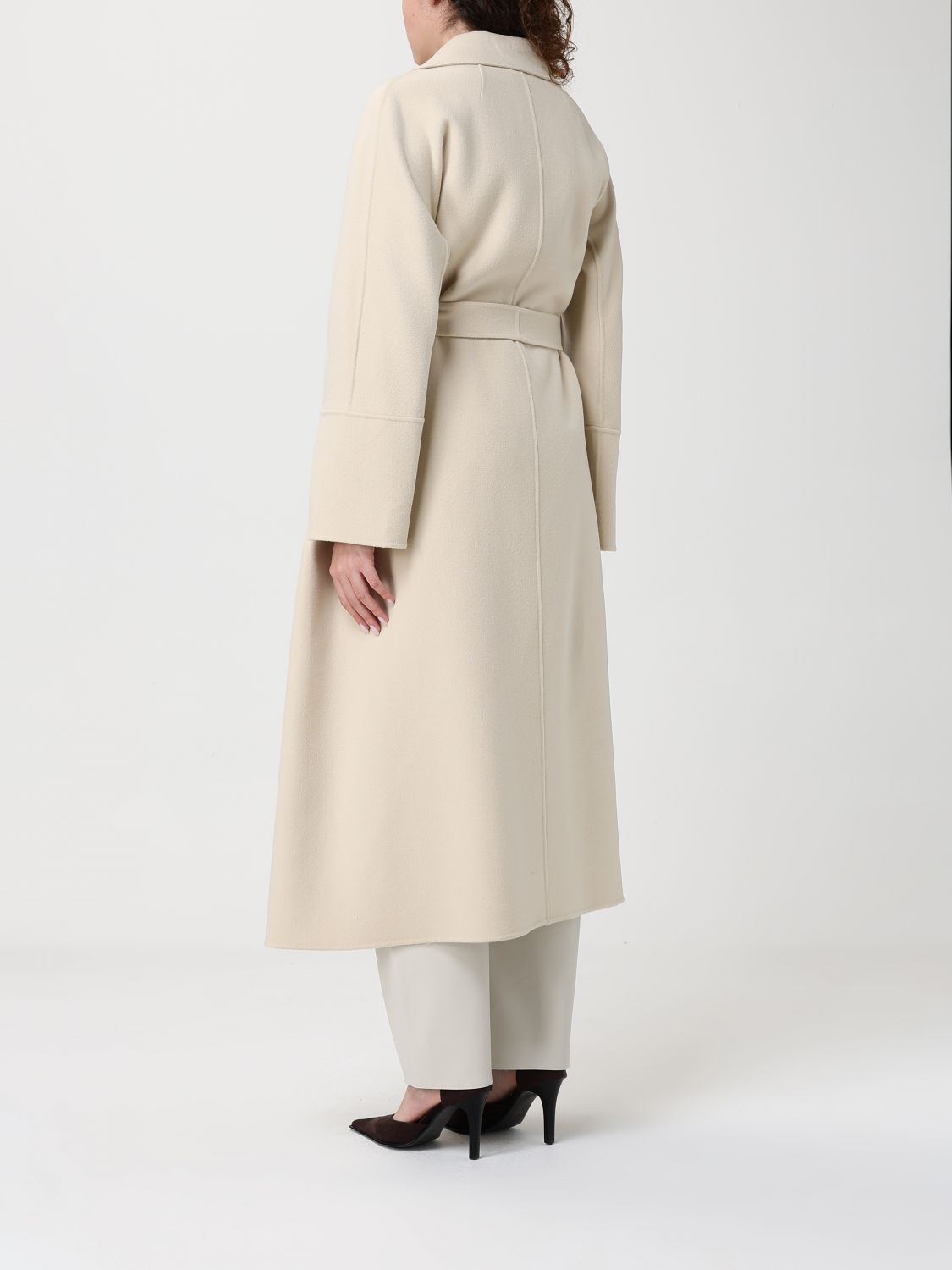 Max Mara Coat Woman Beige MAX MARA
