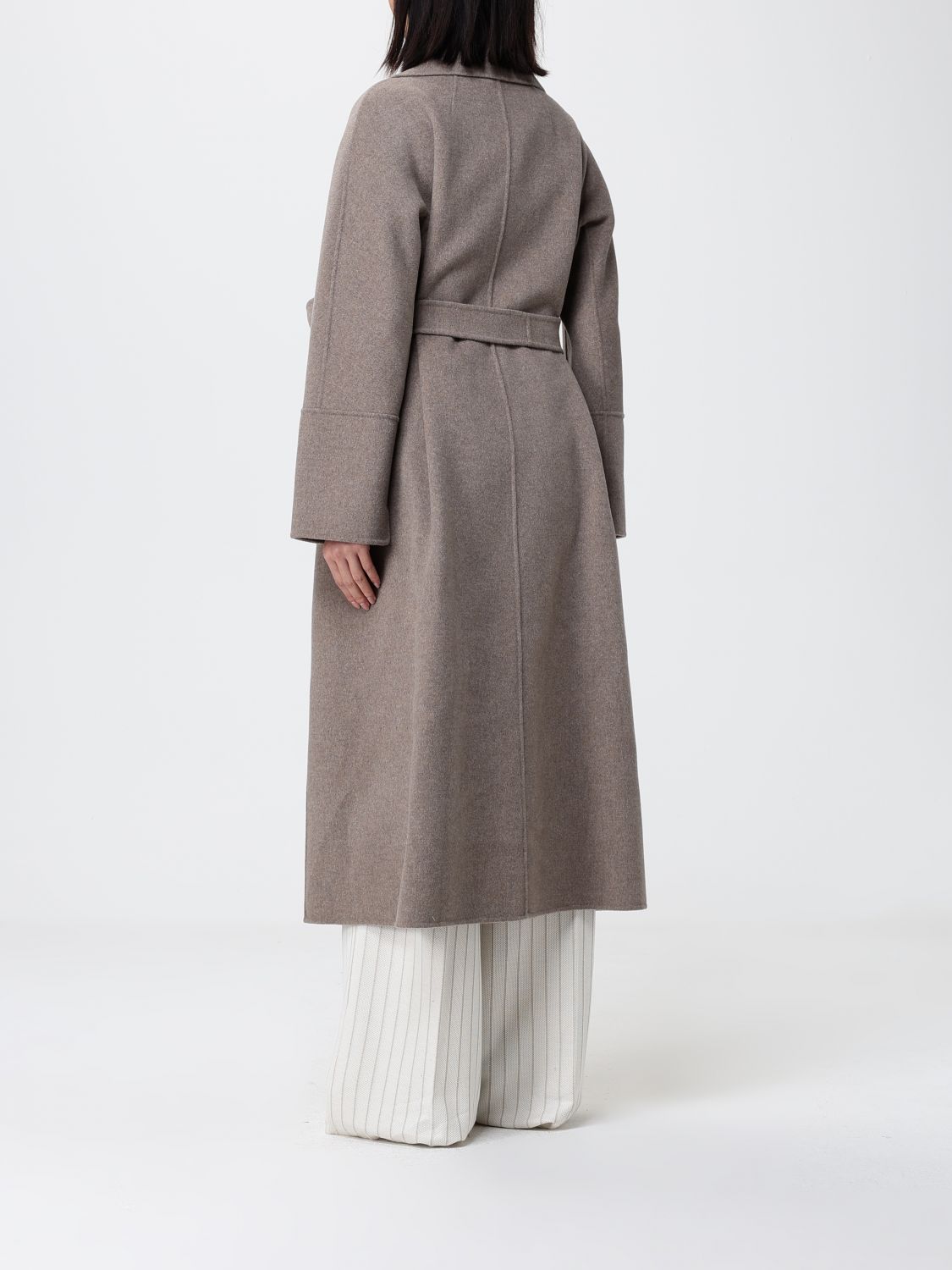 Max Mara Coat Woman Brown MAX MARA