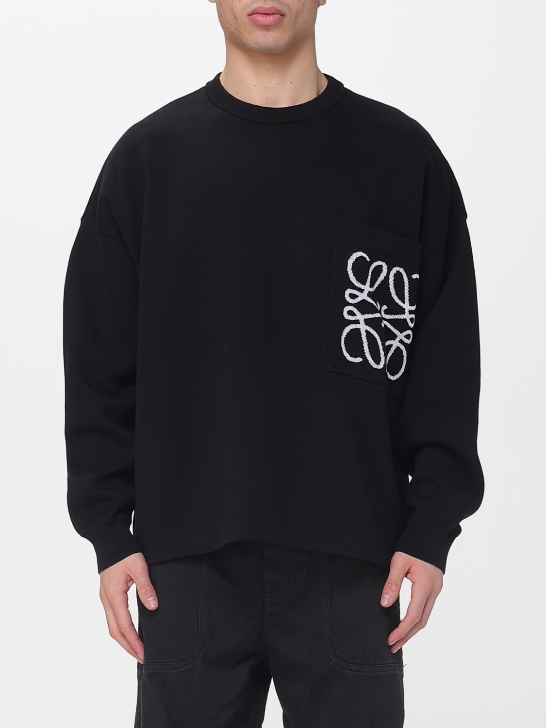 Loewe Sweatshirt Men Black LOEWE