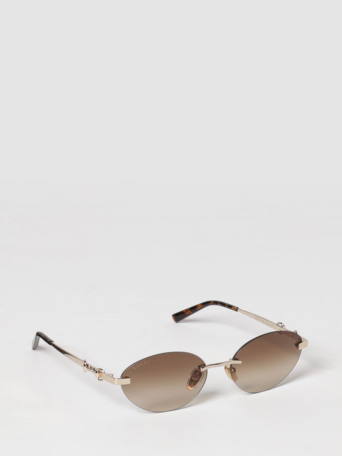 Gucci Sunglasses Woman Brown GUCCI