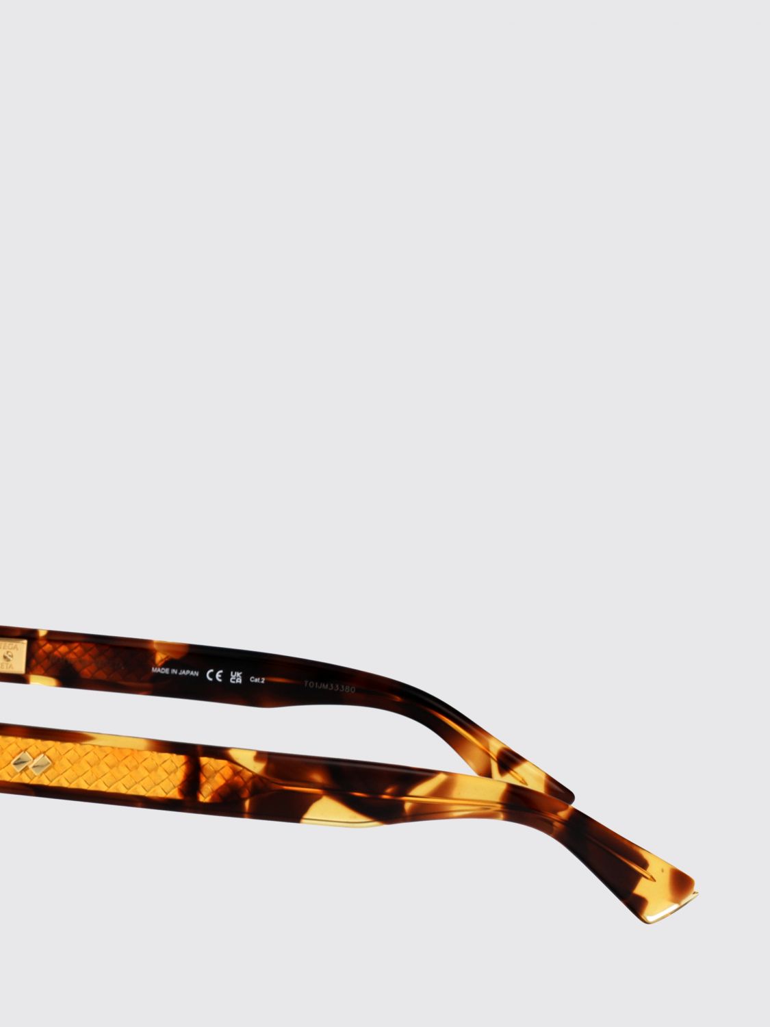 Bottega Veneta Sunglasses Men Brown BOTTEGA VENETA